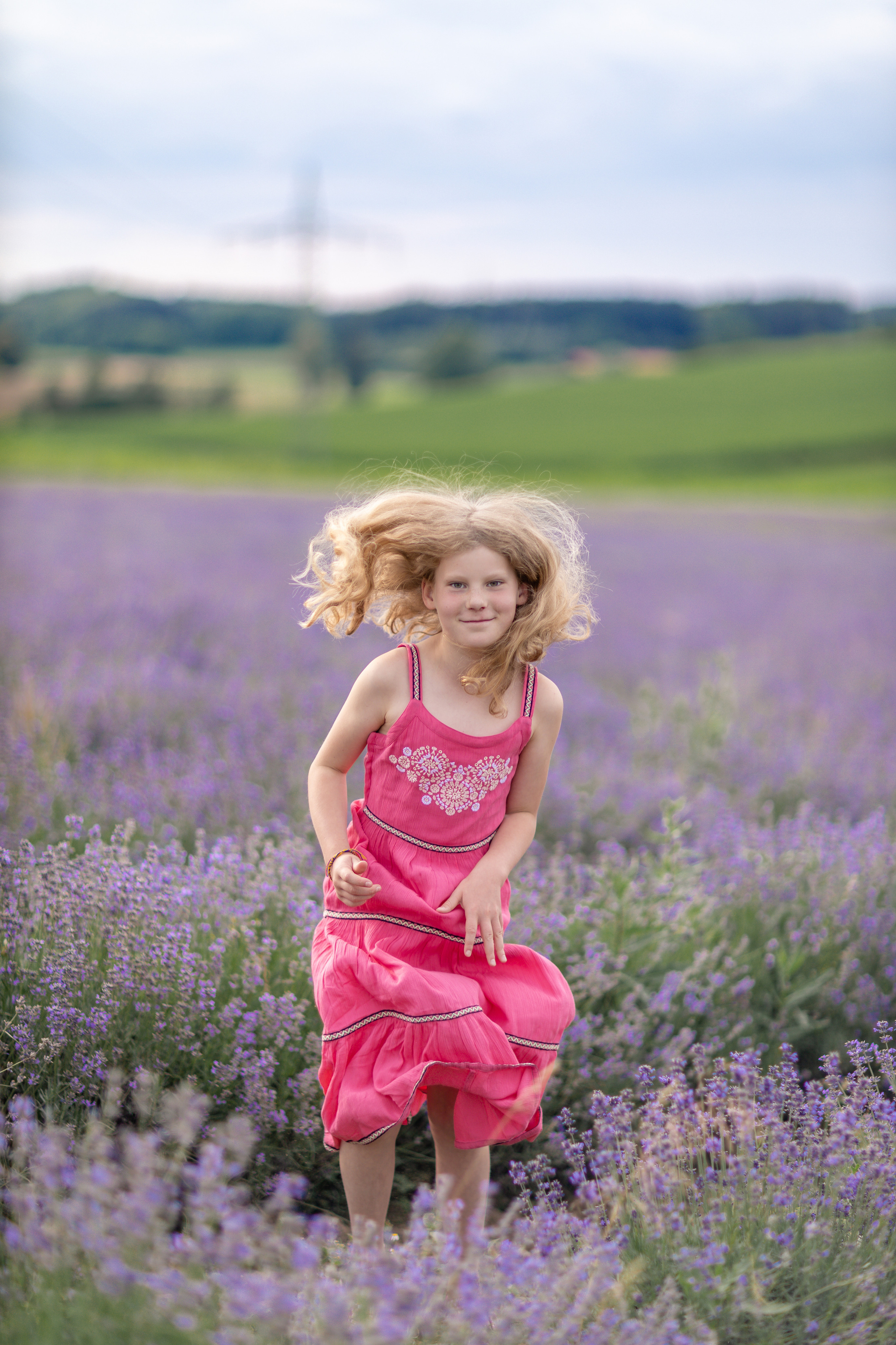 Im Lavendelfeld. Hochzeitsfotograf München Taufe Familienfotograf Tanja Mauke