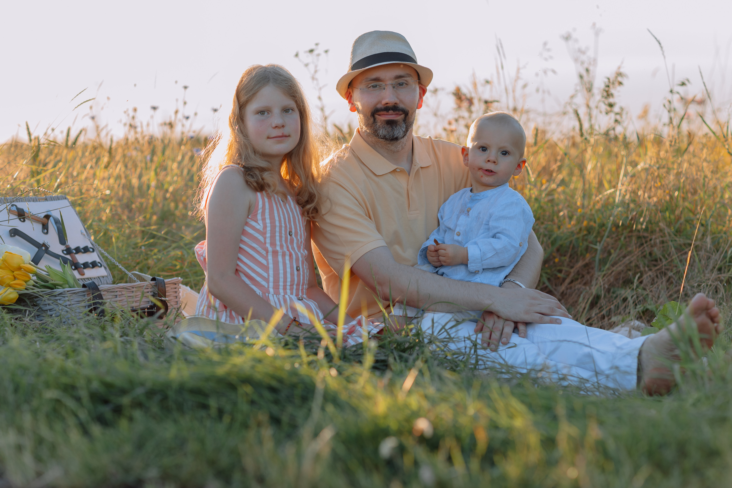 Sonnenuntergang. Hochzeitsfotograf München Taufe Familienfotograf Tanja Mauke