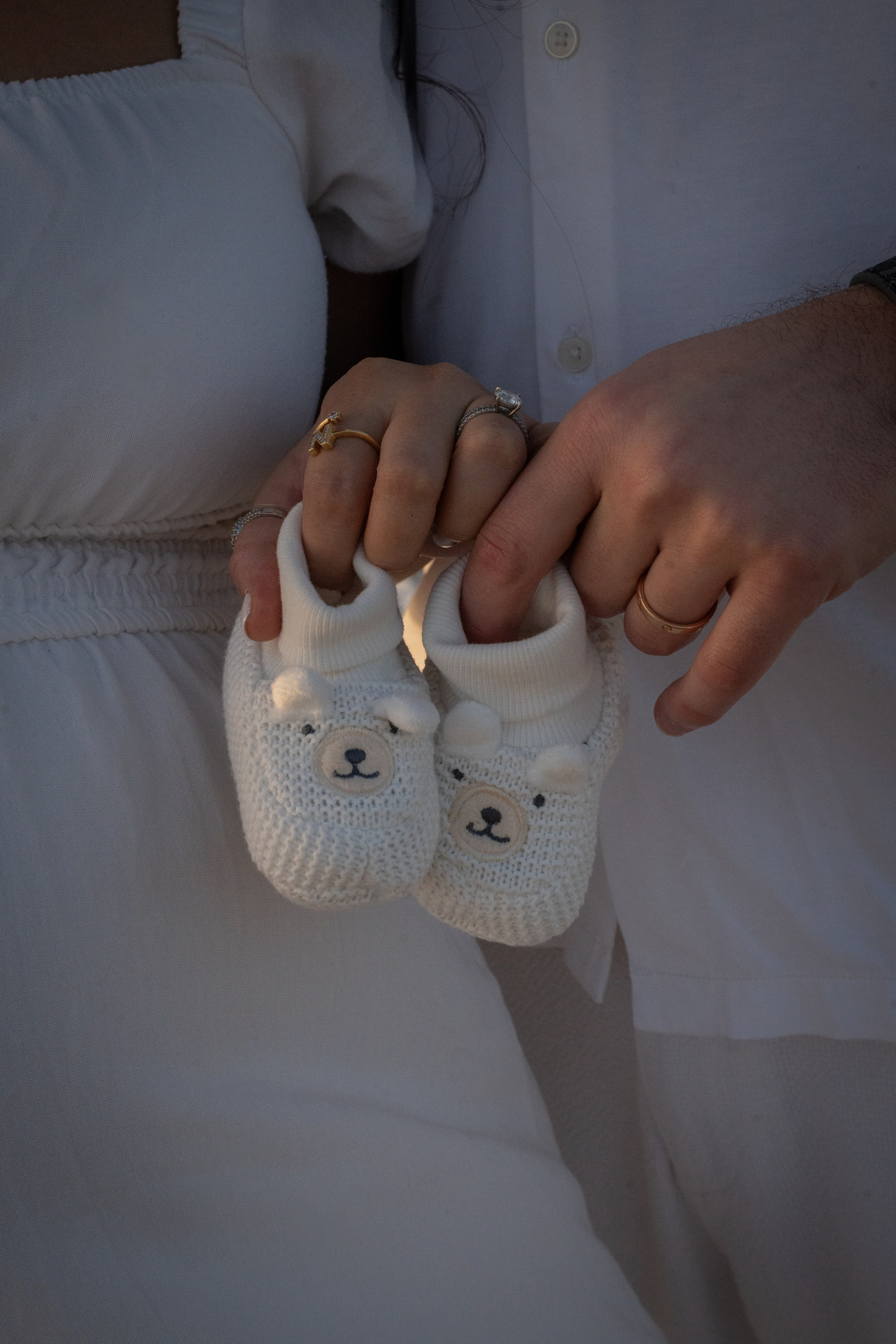 Naomi & Surli, Jaffa Beach, December 2025. Divign By Tehilah — Meaningful Graphic Design & Photography