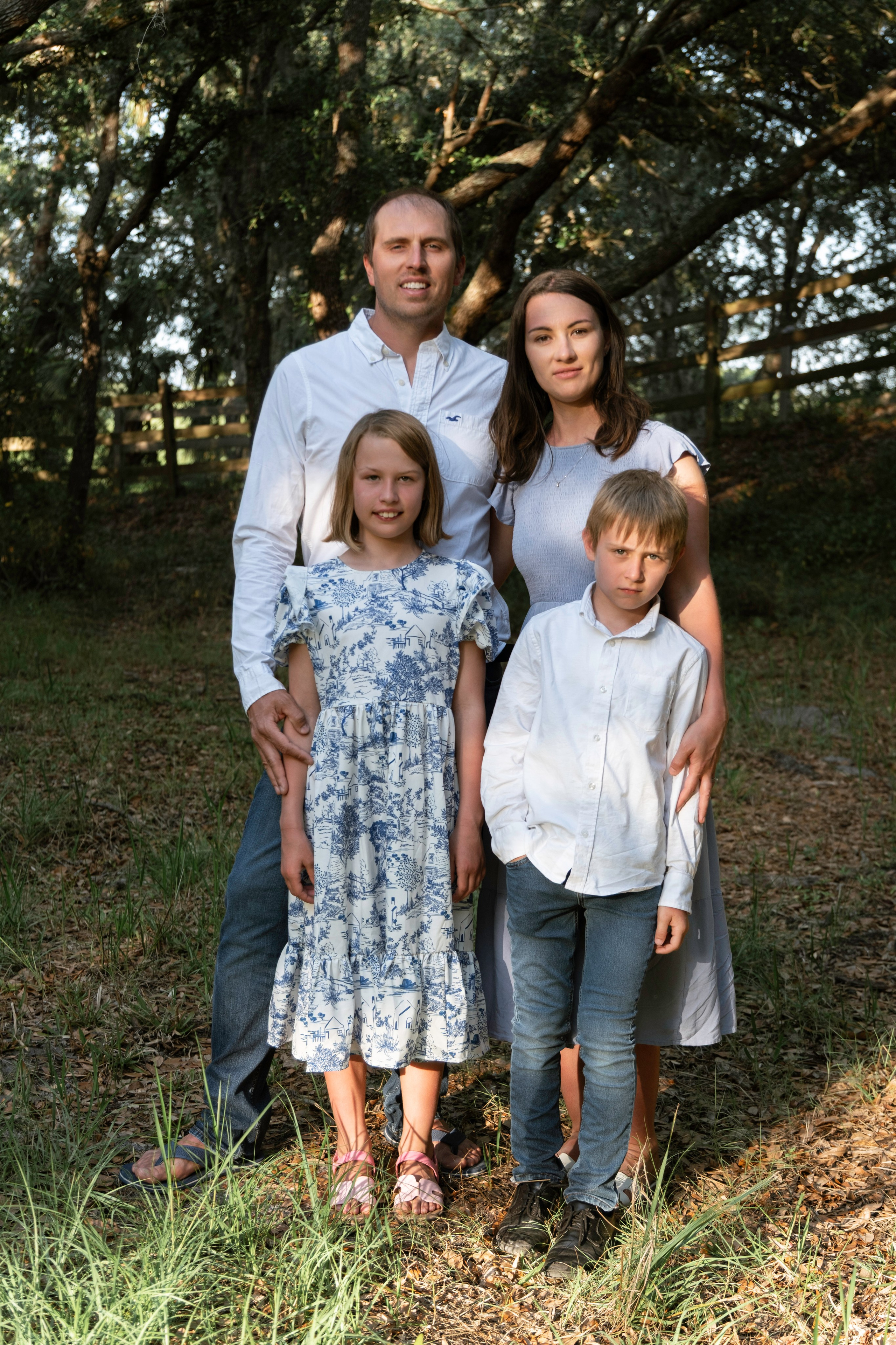 Anastasia and family. Photographer Vladmir Gladkov