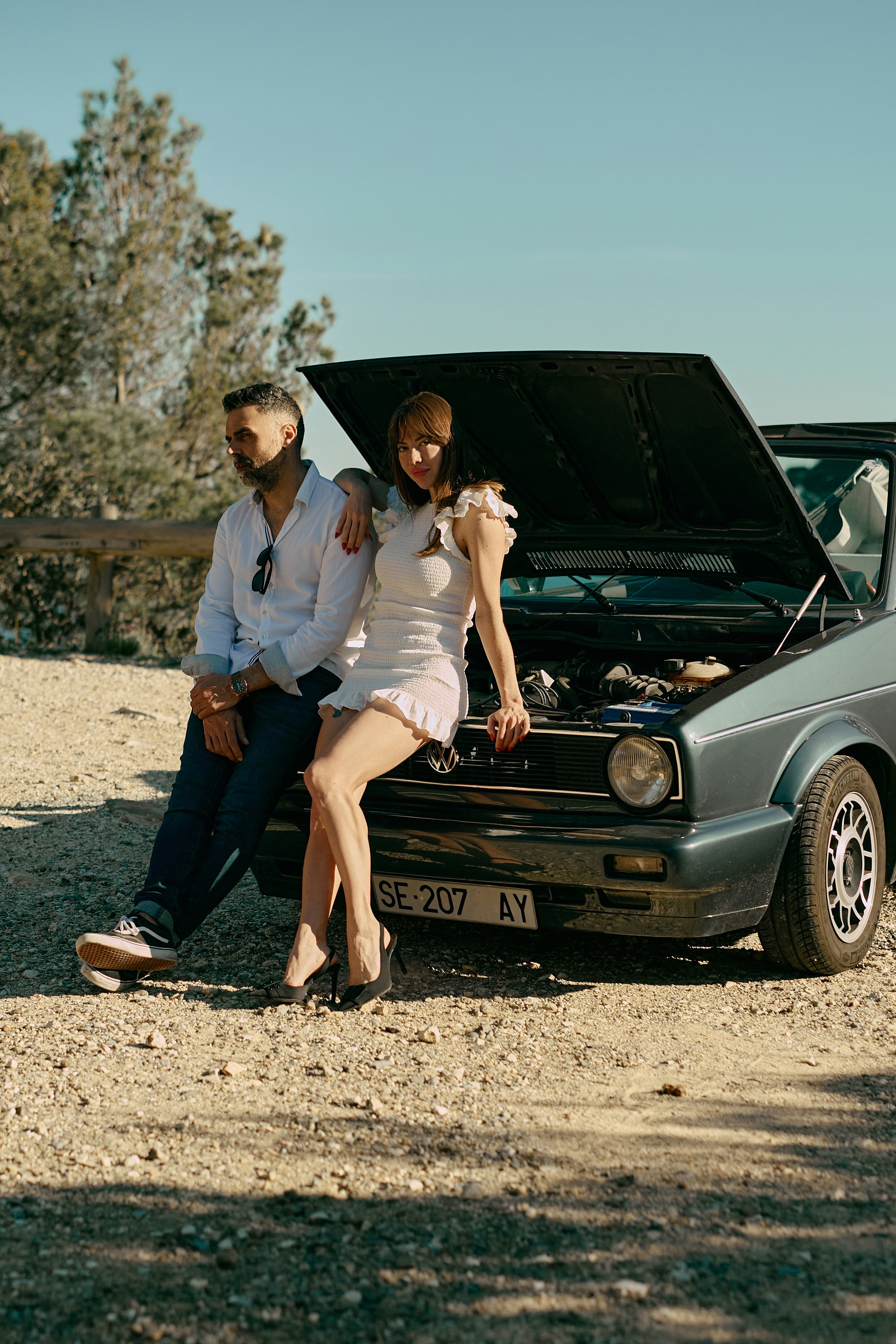 Дорога. Джоан и Елена. Photographer in Barcelona Spain Zhanna Zakharchenko