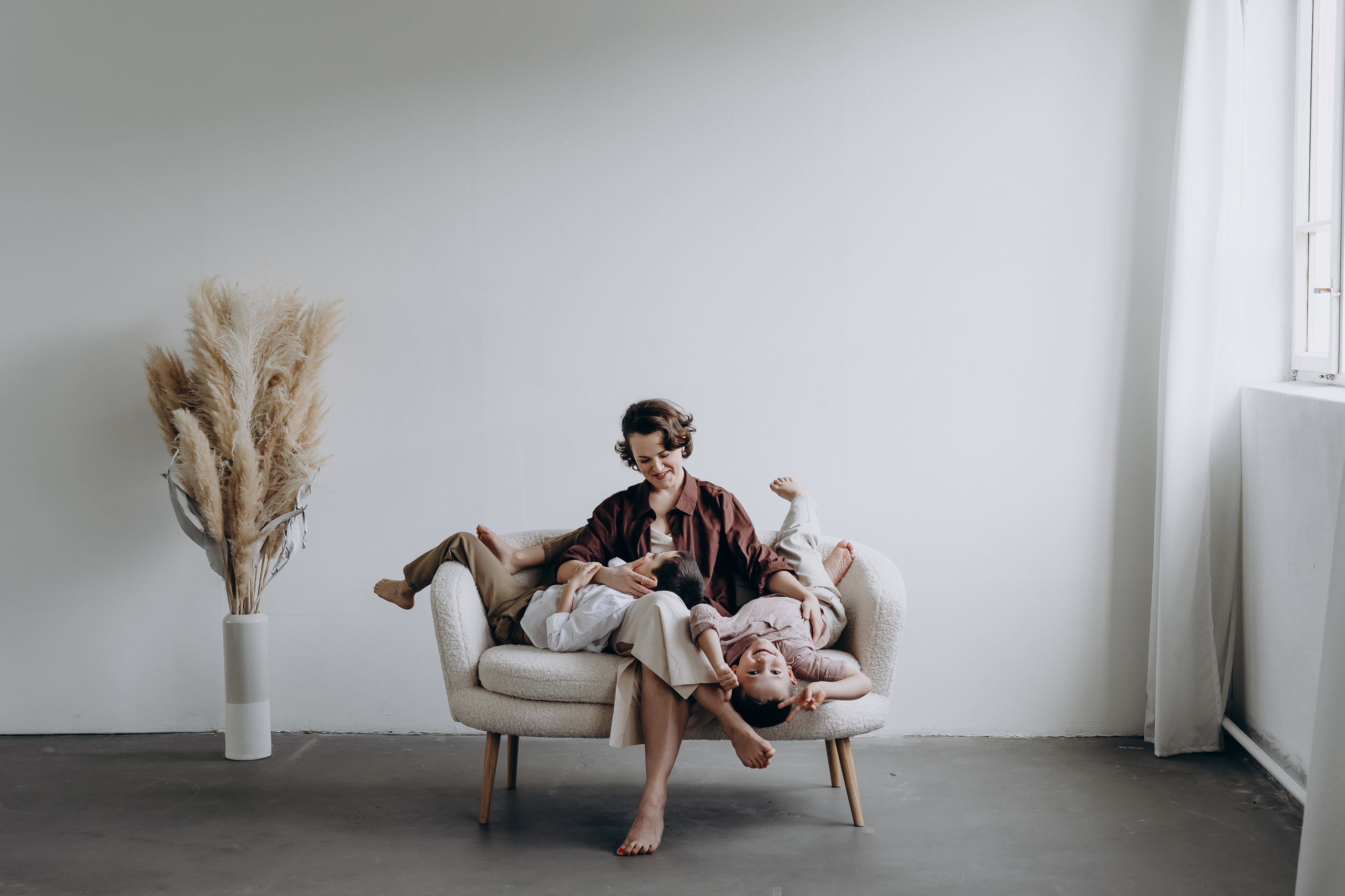 Familienshooting im Studio. Fotoshooting in Nürnberg und Fürth