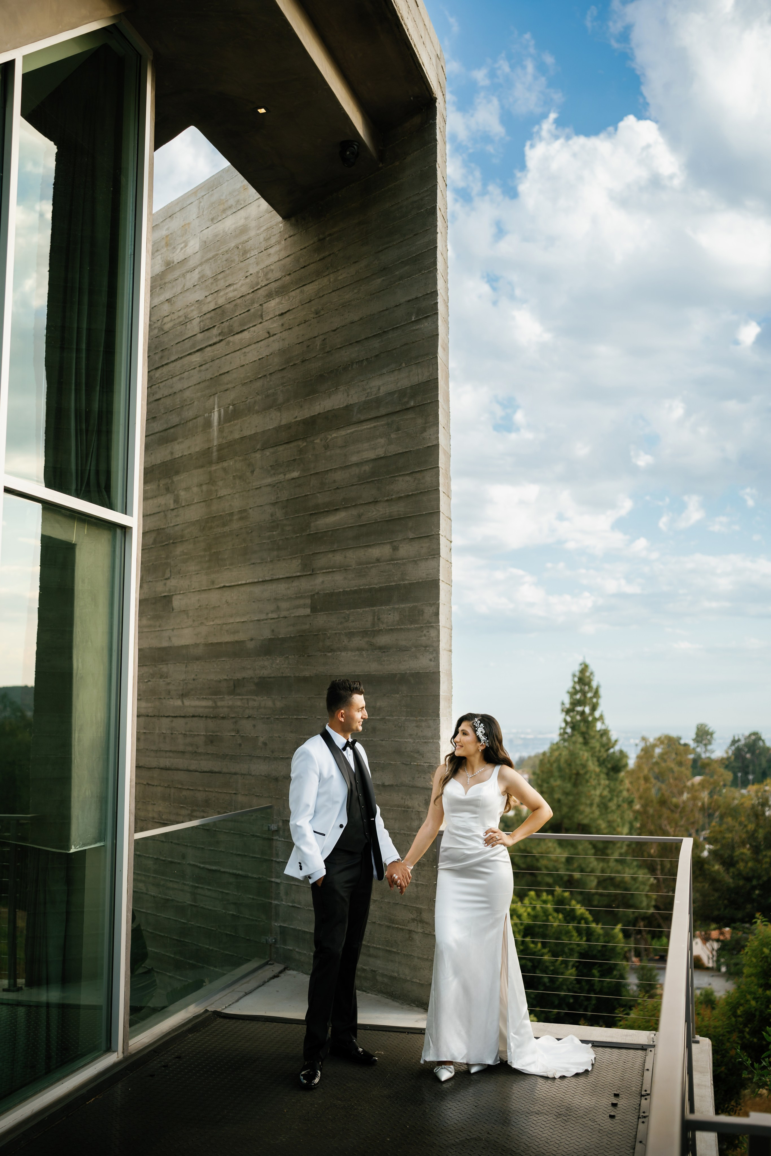 Wedding at the Hollywood Sign Venue, Los Angeles, California. Wedding Photography & Videography Team in California, Los Angeles, San Francisco, San Diego and Travel