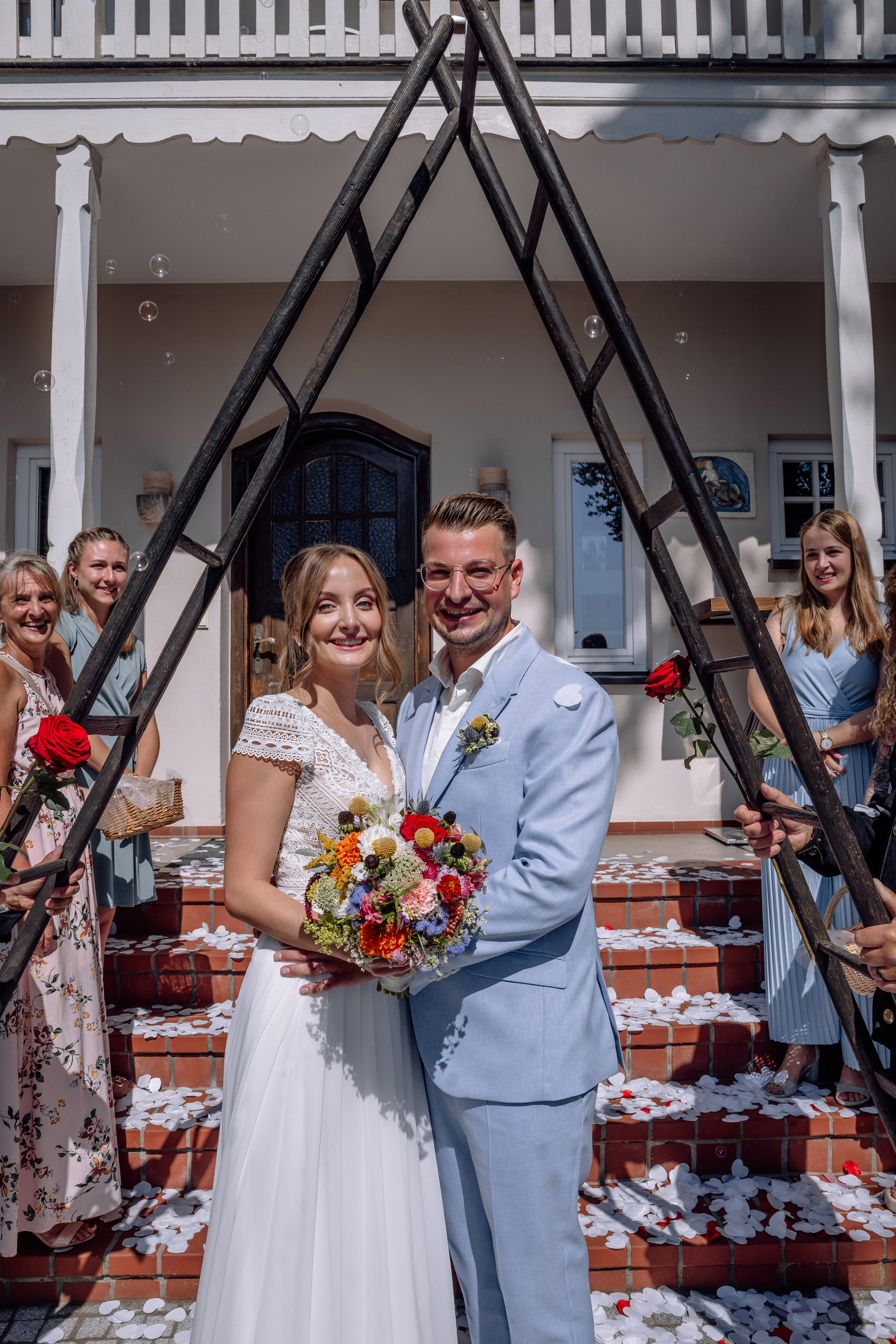 Gilching: Vanessa und Maxi. Hochzeitsfotograf München Taufe Familienfotograf Tanja Mauke
