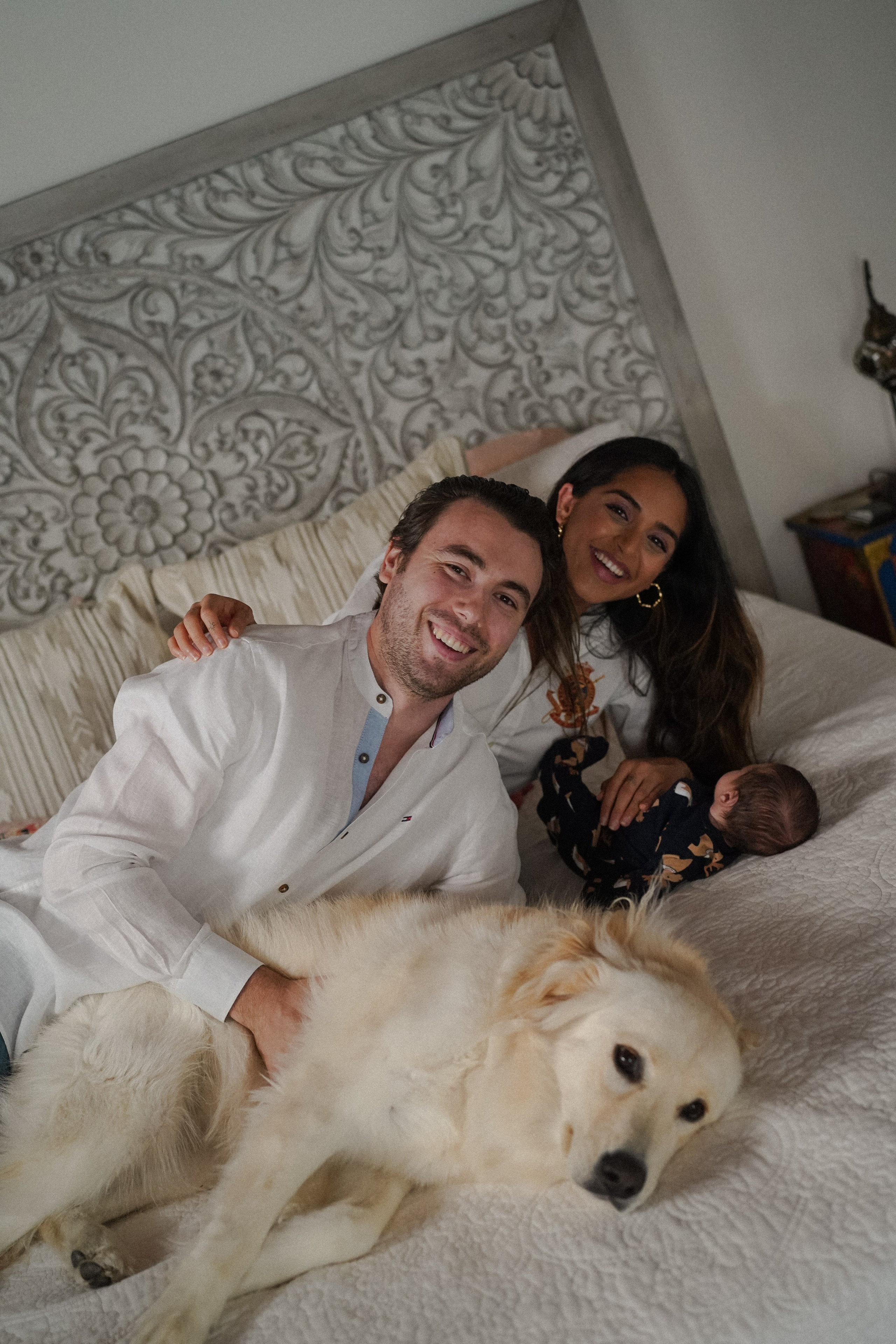 Newborn photoshoot at home