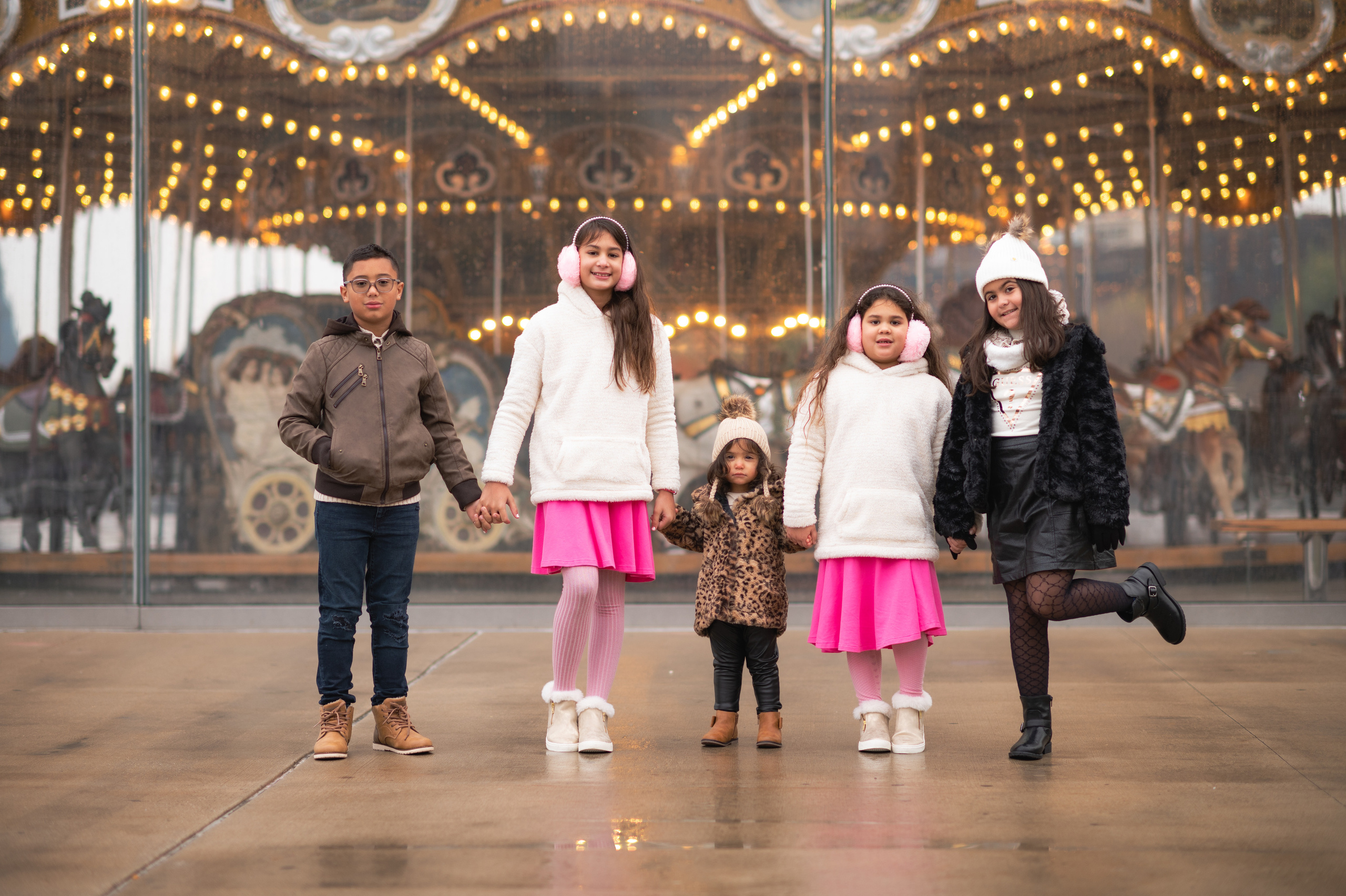 Jane's carousel family photo session