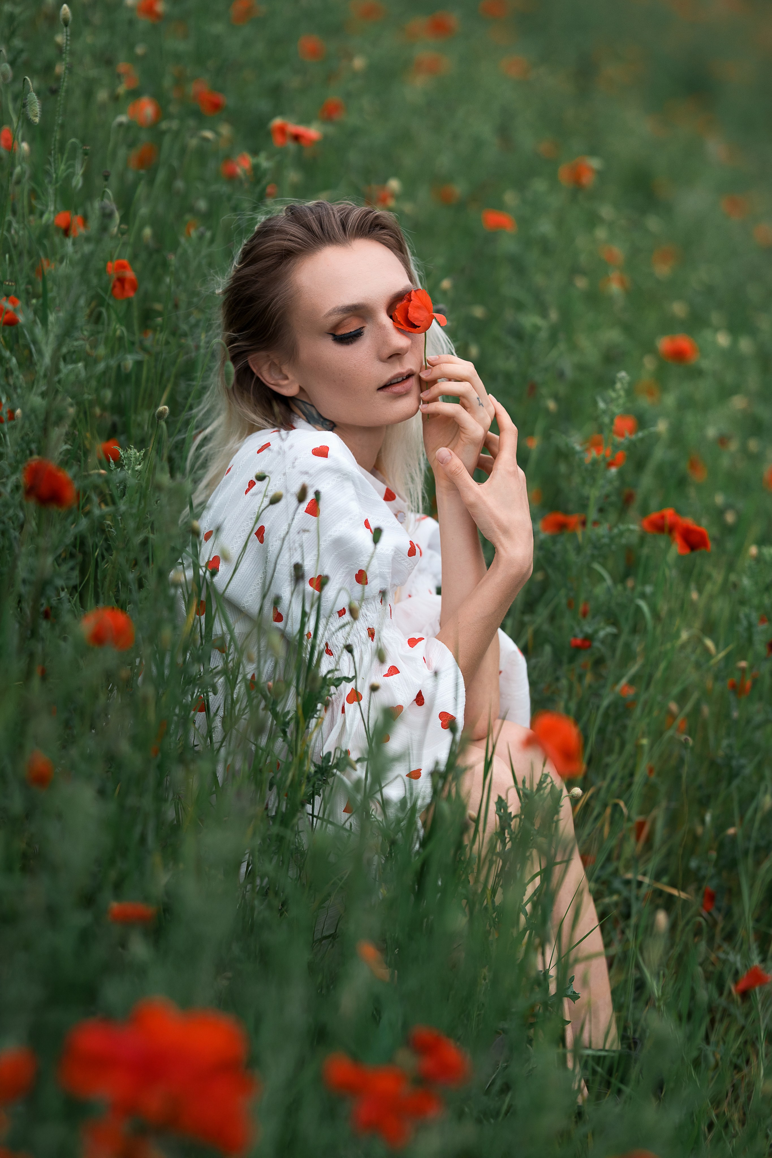 Mohnblumen. Pusteblumen. Familien, Lifestyle und Portrait Fotografin in Trier, Luxembourg