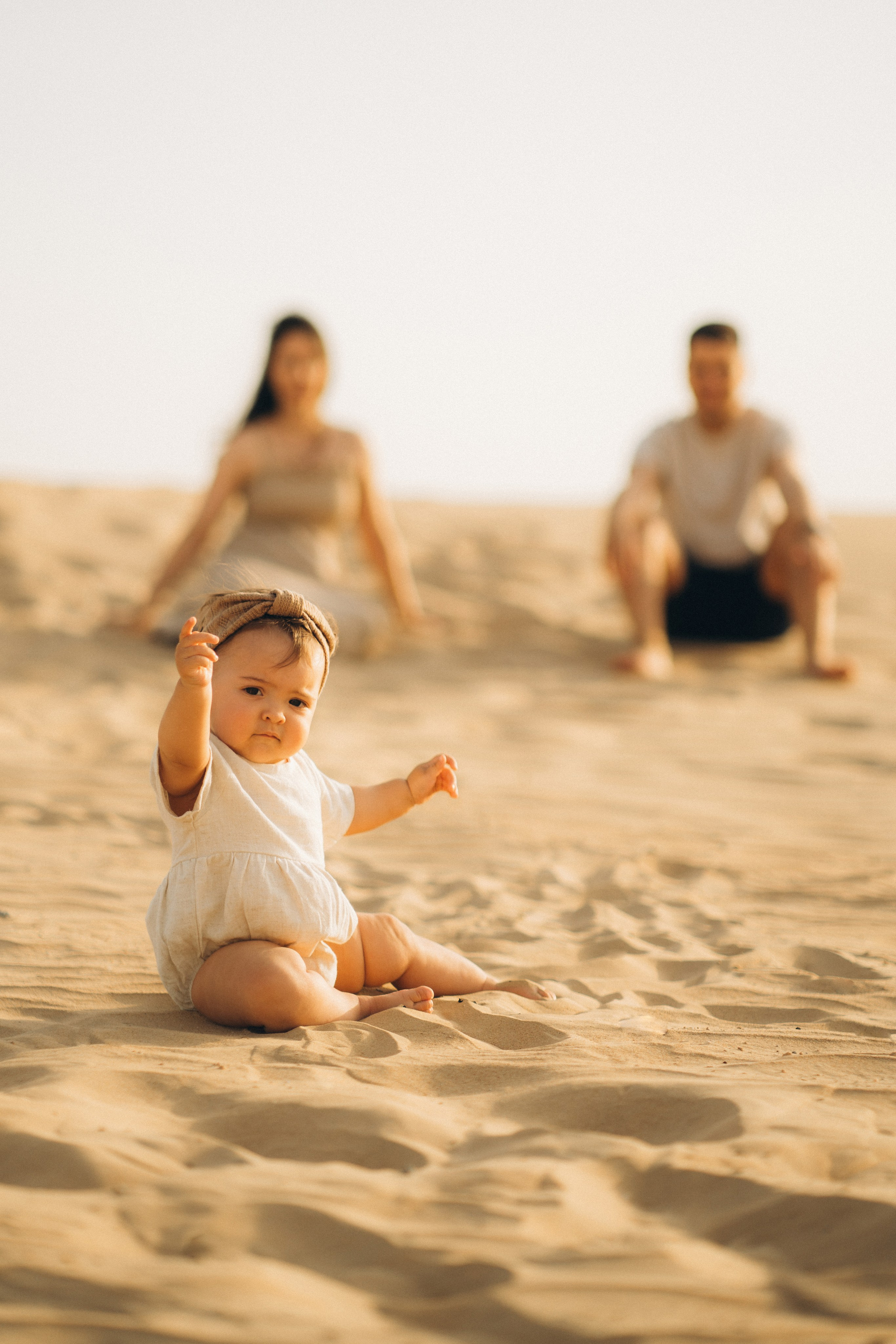 Sunset in the desert. Angela Iakovleva — Family Photographer in Dubai