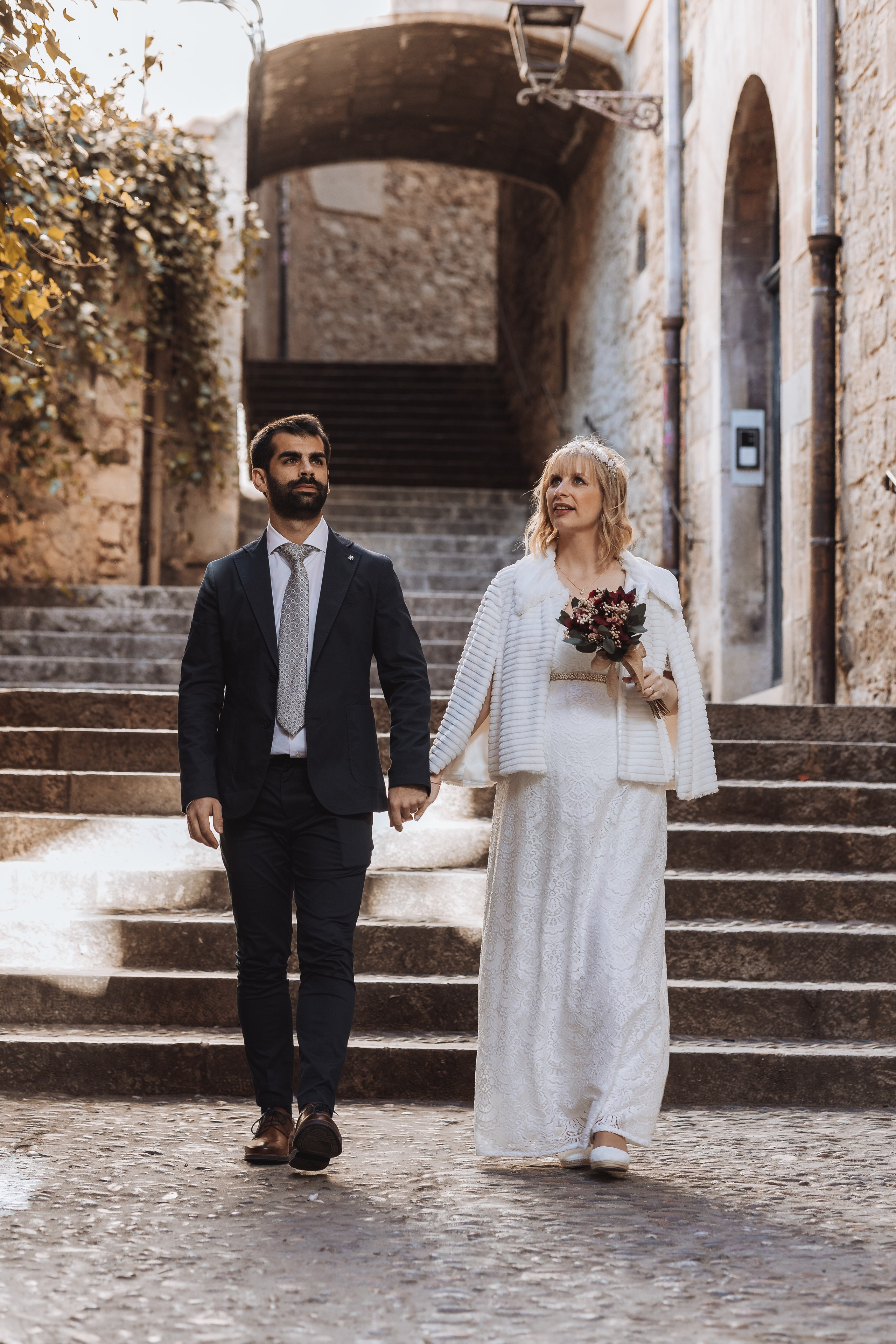 Sarah+Marc, 23.11.2024, Ayuntamiento de Girona. Свадебный фотограф в Каталонии