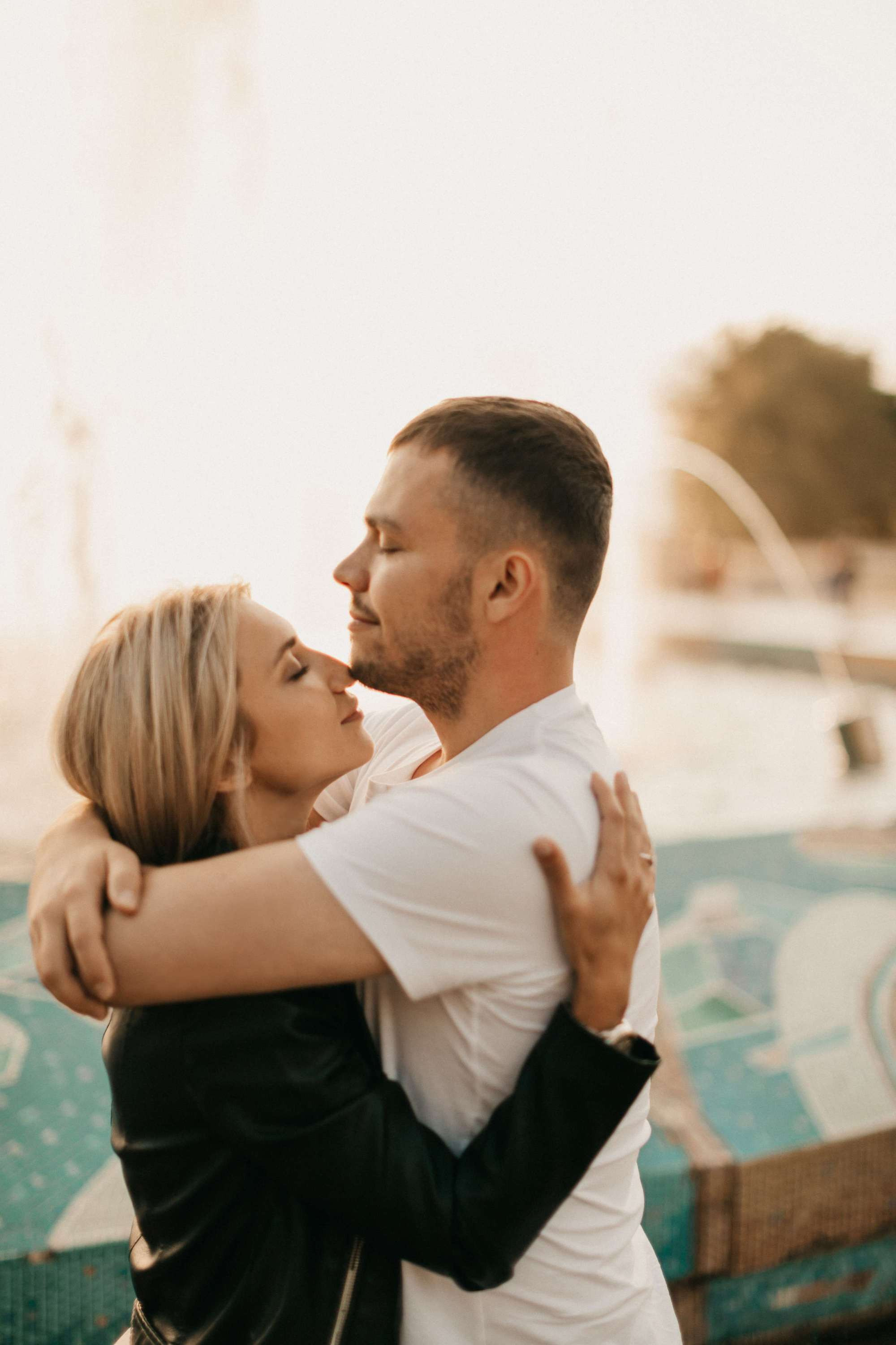 Downtown Walking. Wedding Photography & Videography Team in California, Los Angeles, San Francisco, San Diego and Travel