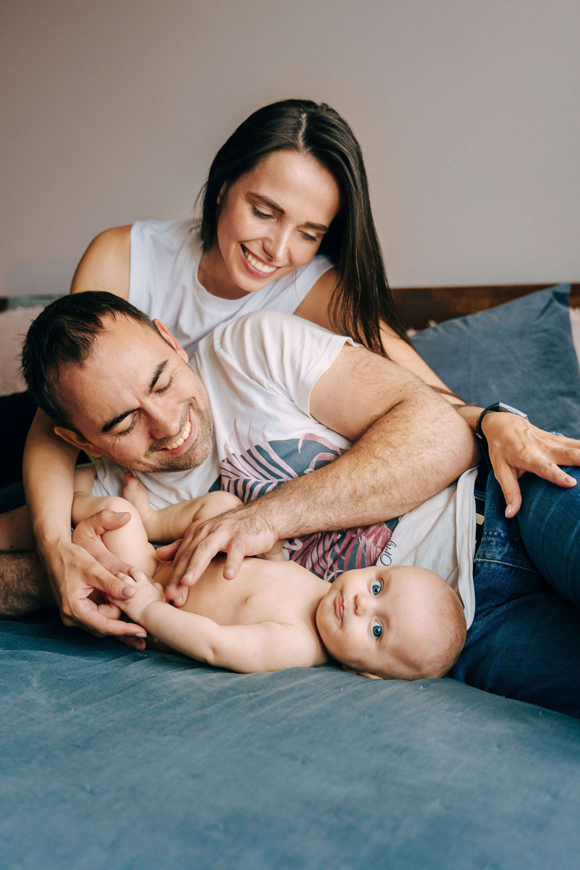 6 MONTHS BABY HOME SESSION. Wedding Photography & Videography Team in California, Los Angeles, San Francisco, San Diego and Travel