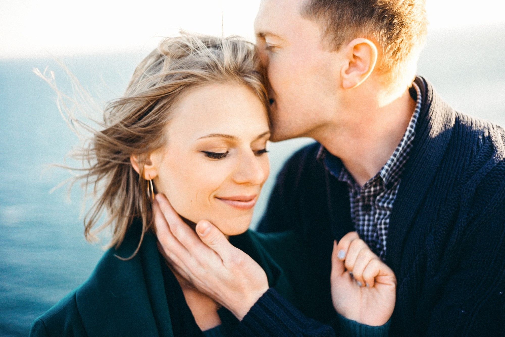 Proposal by the ocean. Wedding Photography & Videography Team in California, Los Angeles, San Francisco, San Diego and Travel