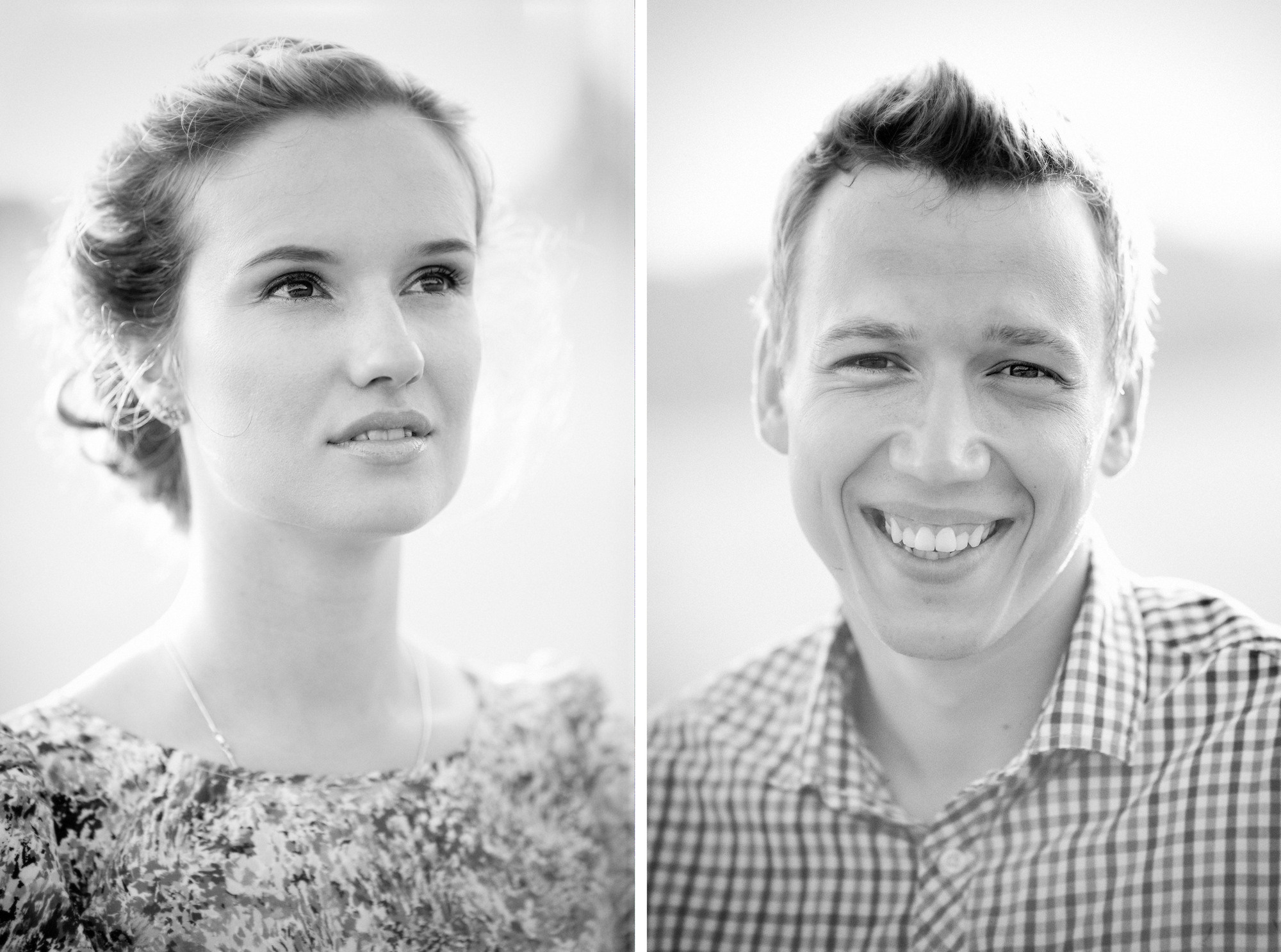 Engagement with bikes. Wedding Photography & Videography Team in California, Los Angeles, San Francisco, San Diego and Travel