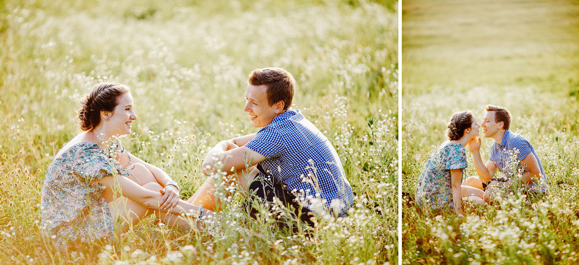 Engagement with bikes. Wedding Photography & Videography Team in California, Los Angeles, San Francisco, San Diego and Travel