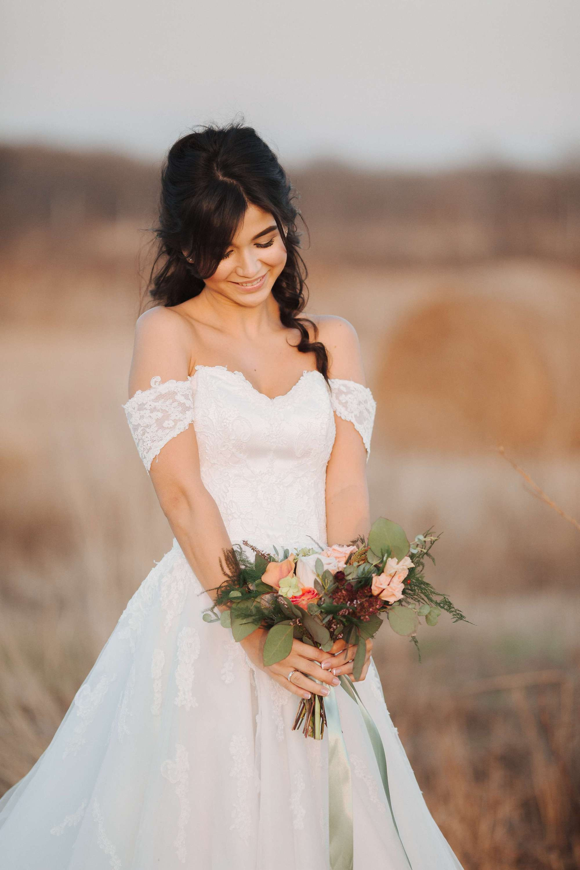 Elopement in Stacks of Hay. Wedding Photography & Videography Team in California, Los Angeles, San Francisco, San Diego and Travel