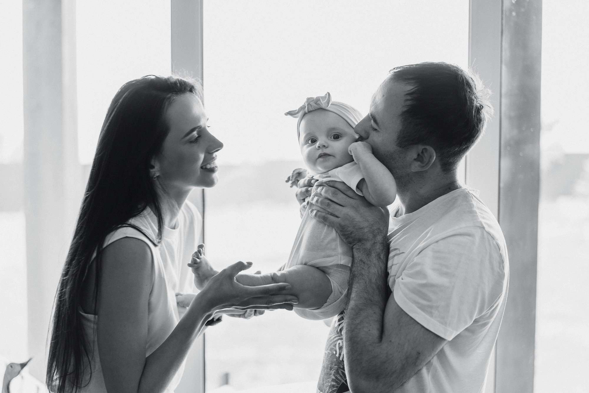 6 MONTHS BABY HOME SESSION. Wedding Photography & Videography Team in California, Los Angeles, San Francisco, San Diego and Travel