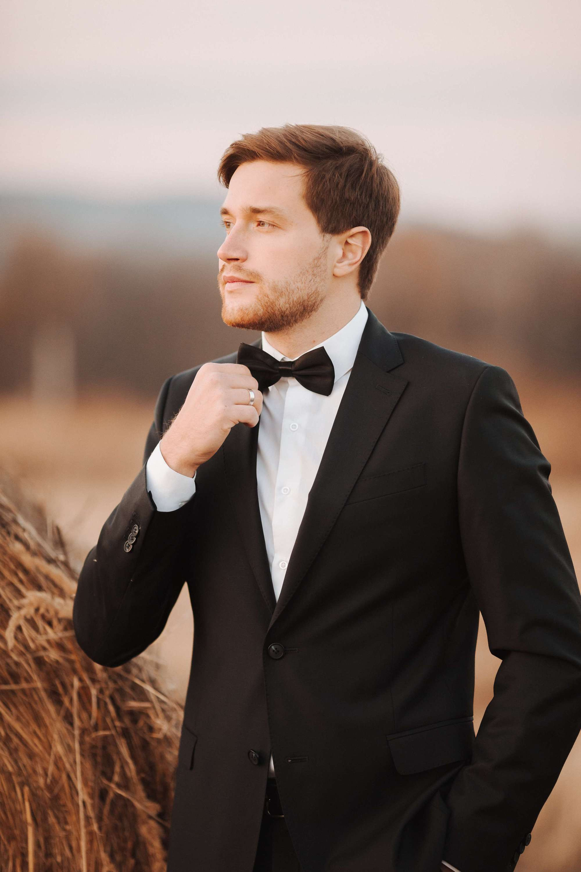 Elopement in Stacks of Hay. Wedding Photography & Videography Team in California, Los Angeles, San Francisco, San Diego and Travel