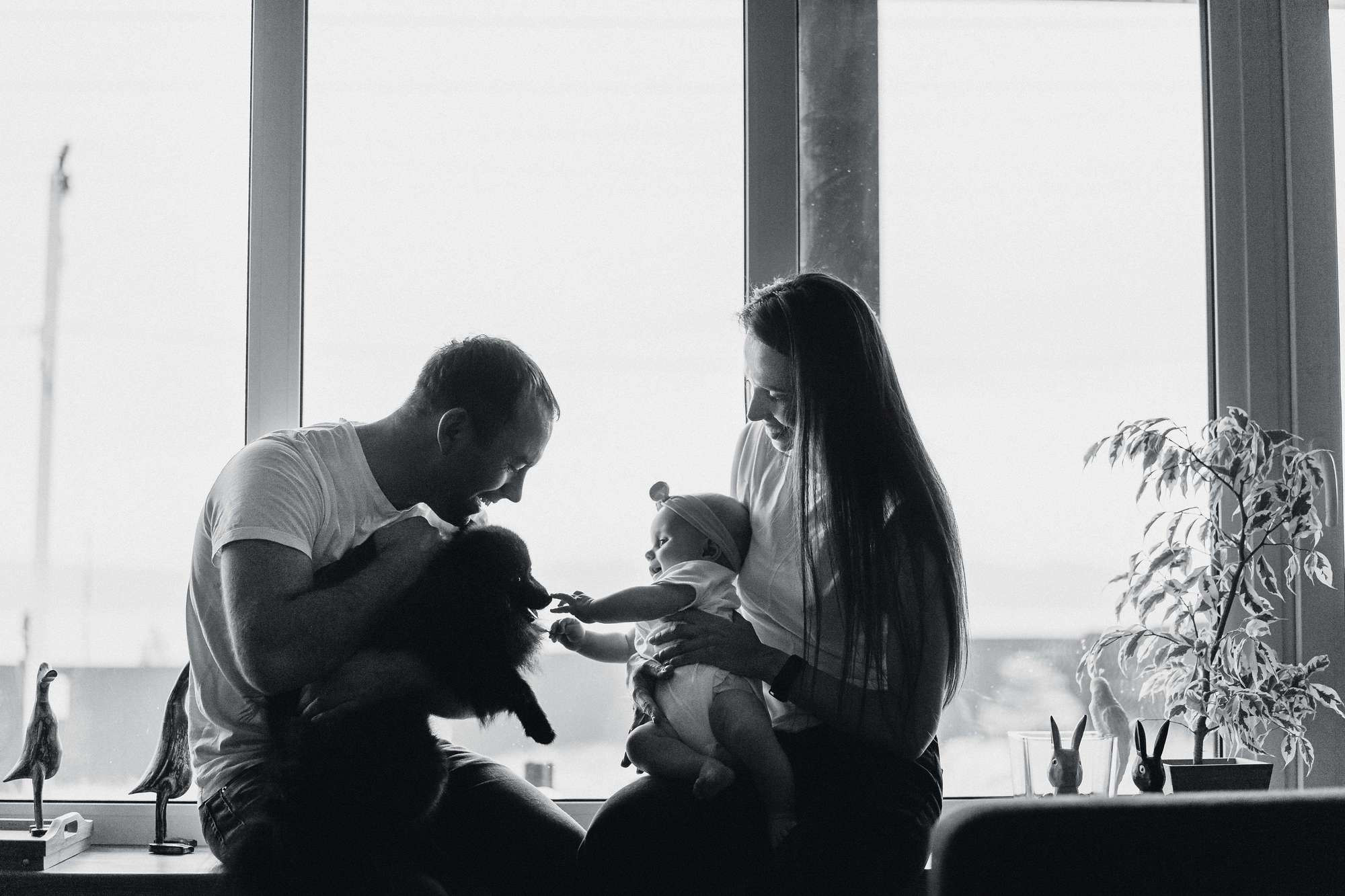 6 MONTHS BABY HOME SESSION. Wedding Photography & Videography Team in California, Los Angeles, San Francisco, San Diego and Travel