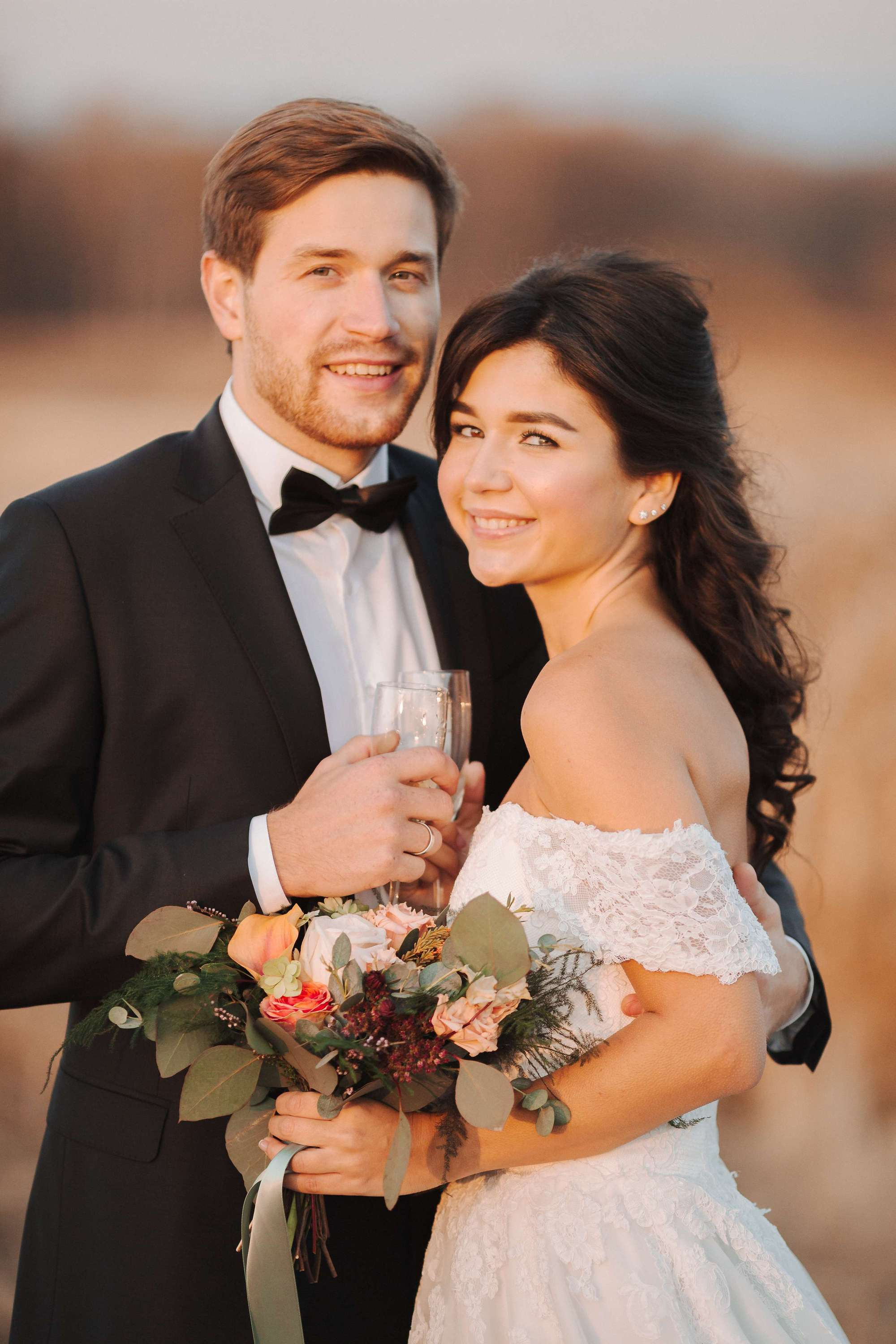 Elopement in Stacks of Hay. Wedding Photography & Videography Team in California, Los Angeles, San Francisco, San Diego and Travel