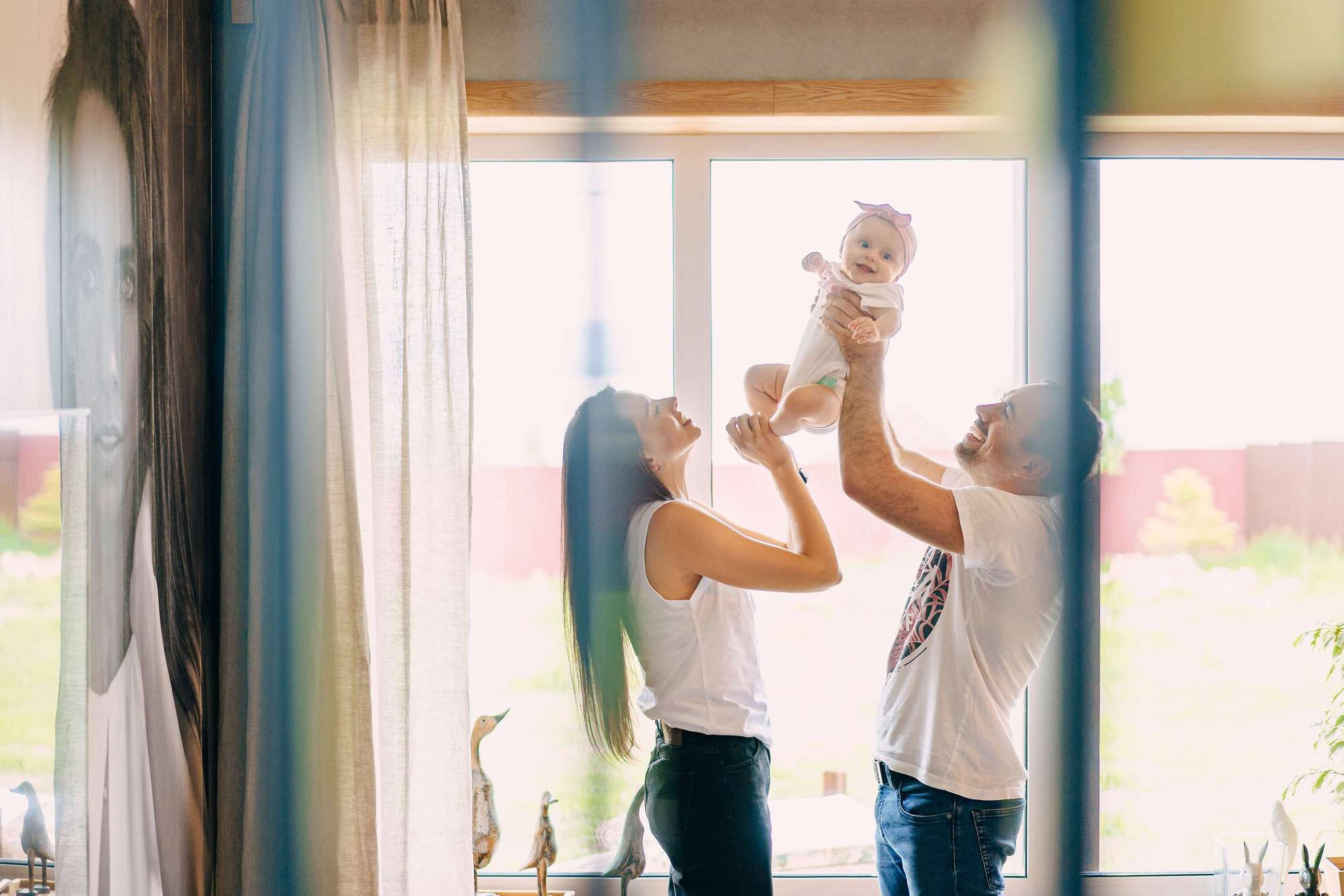 6 MONTHS BABY HOME SESSION. Wedding Photography & Videography Team in California, Los Angeles, San Francisco, San Diego and Travel