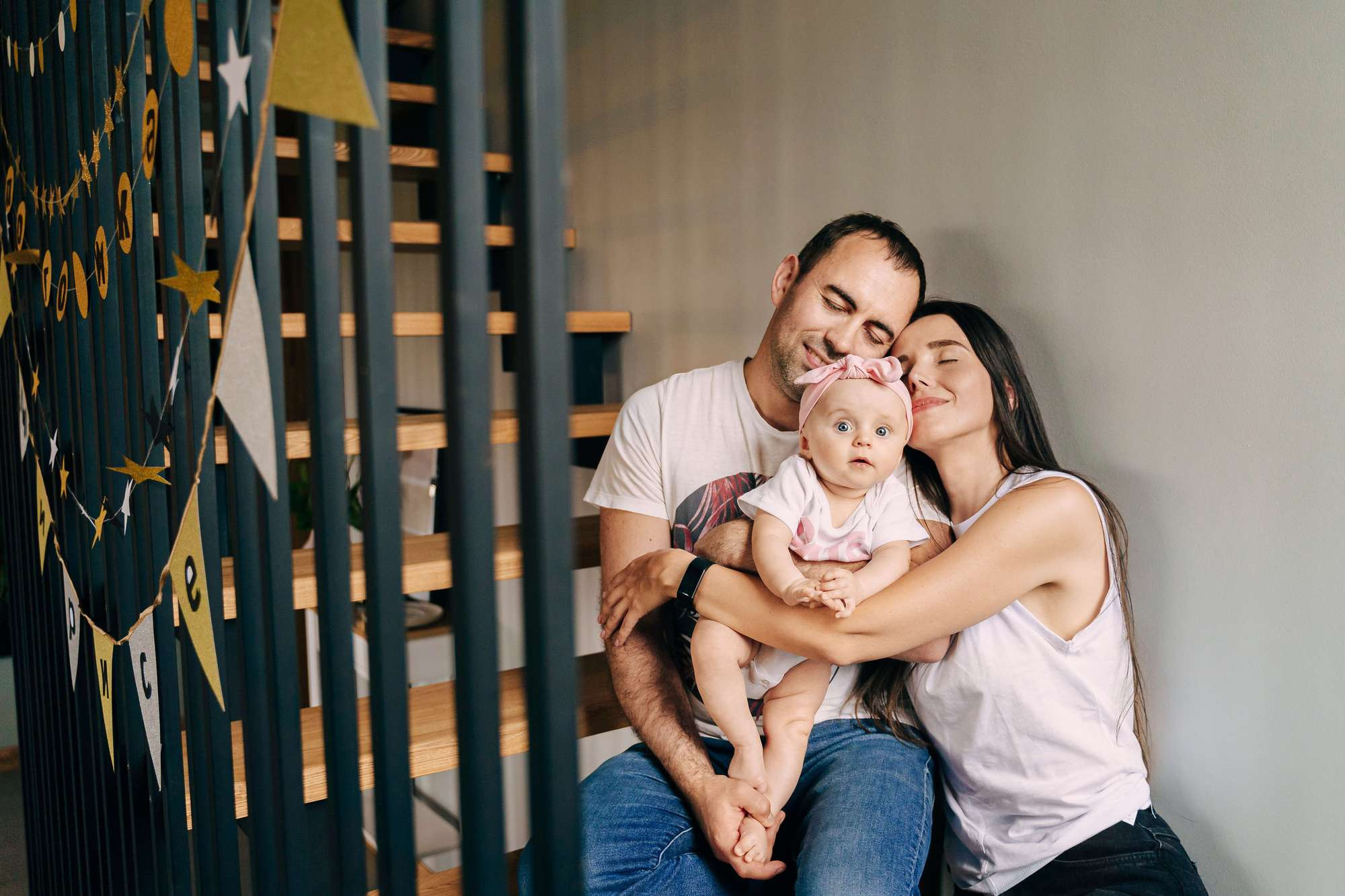 6 MONTHS BABY HOME SESSION. Wedding Photography & Videography Team in California, Los Angeles, San Francisco, San Diego and Travel