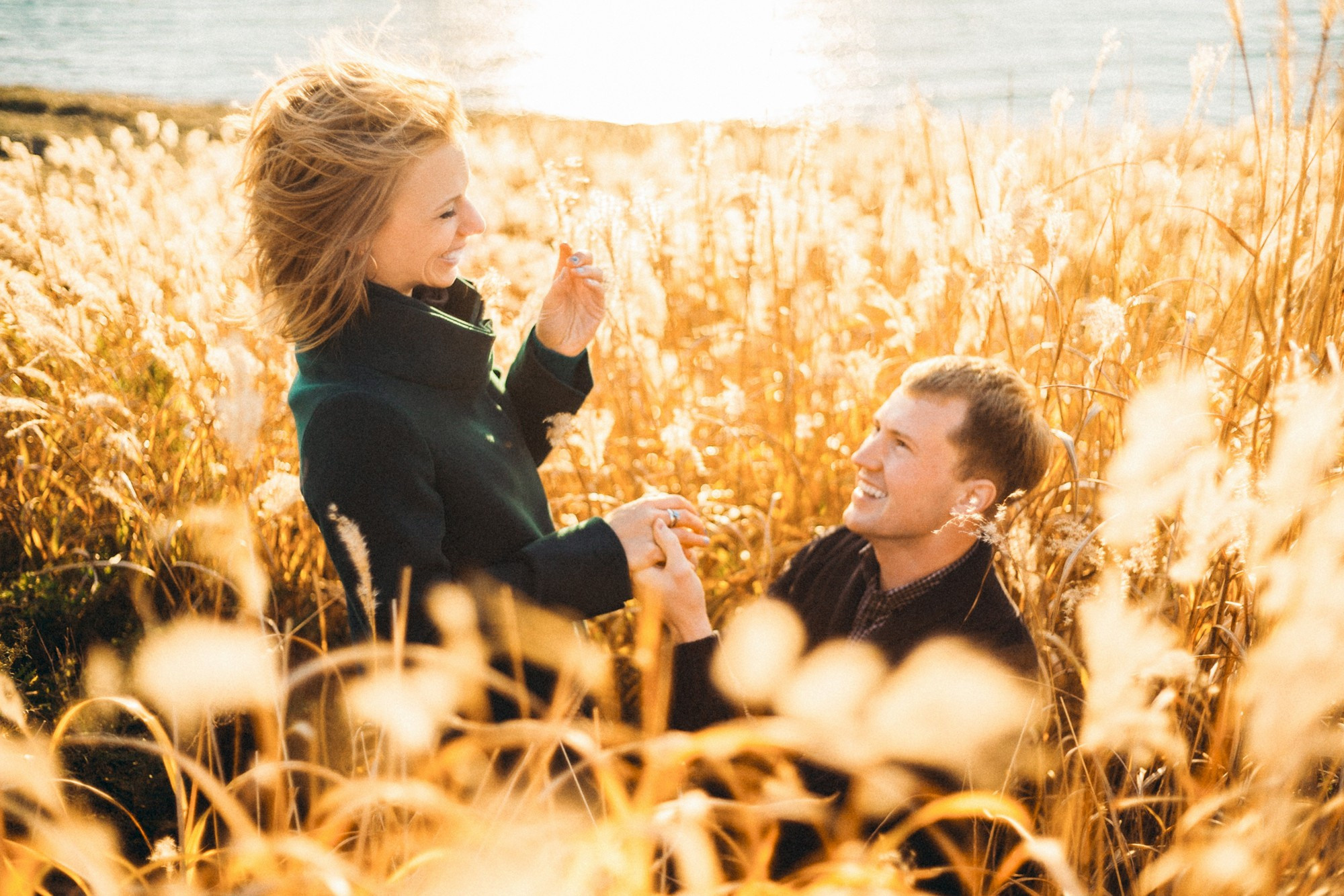 Proposal by the ocean. Wedding Photography & Videography Team in California, Los Angeles, San Francisco, San Diego and Travel