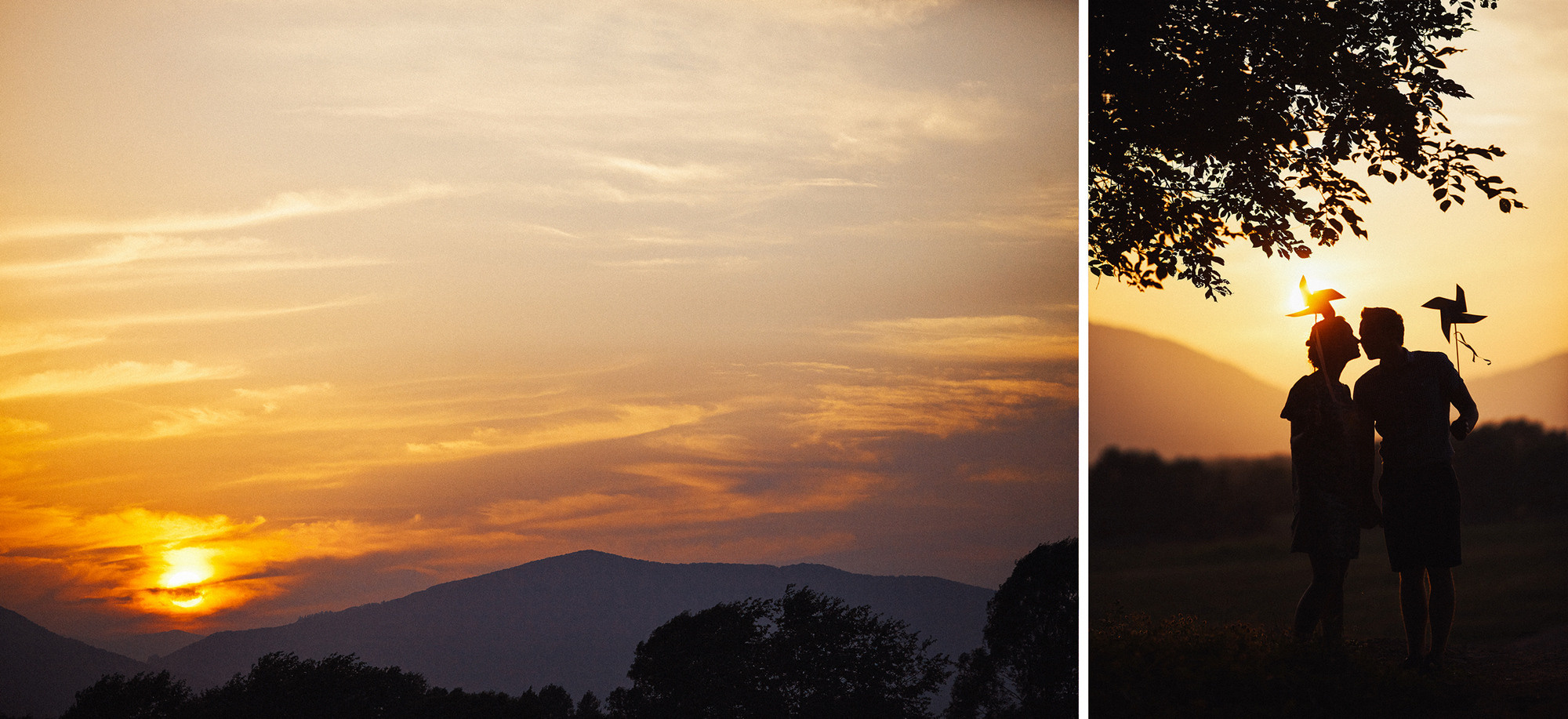 Engagement with bikes. Wedding Photography & Videography Team in California, Los Angeles, San Francisco, San Diego and Travel