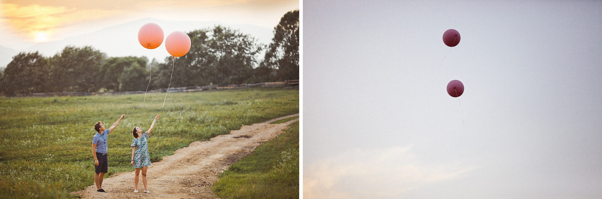 Engagement with bikes. Wedding Photography & Videography Team in California, Los Angeles, San Francisco, San Diego and Travel