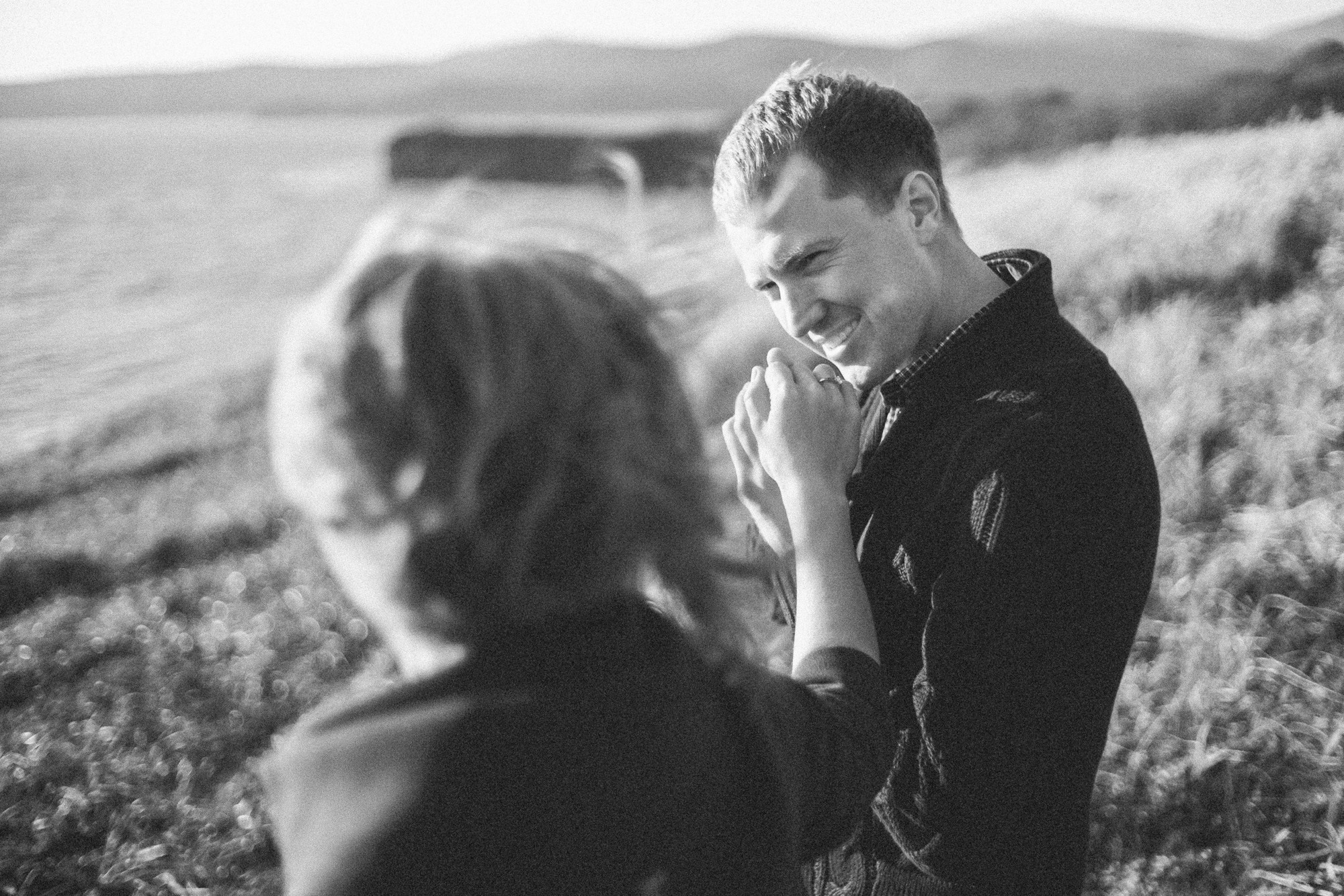 Proposal by the ocean. Wedding Photography & Videography Team in California, Los Angeles, San Francisco, San Diego and Travel