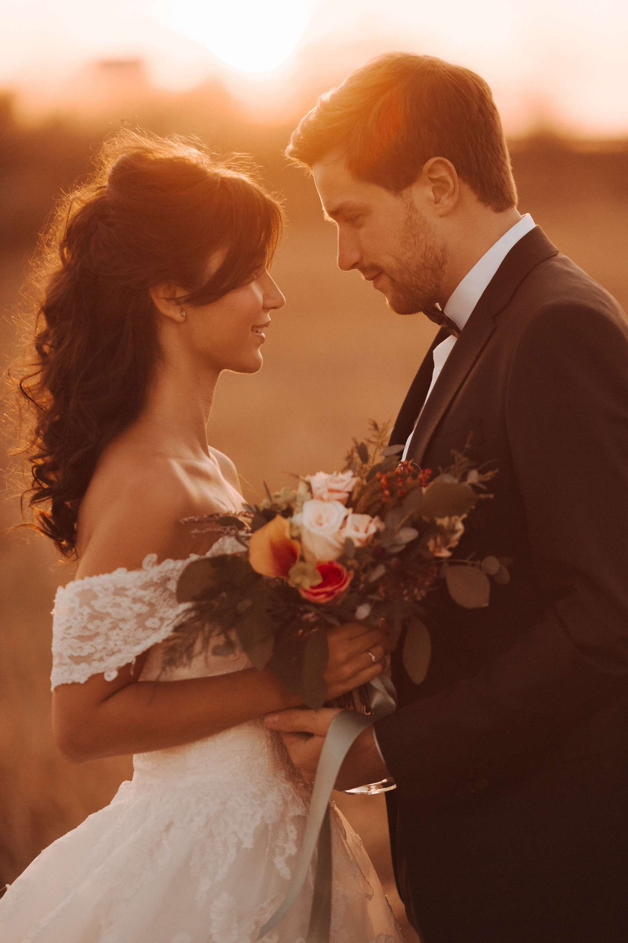 Elopement in Stacks of Hay. Wedding Photography & Videography Team in California, Los Angeles, San Francisco, San Diego and Travel