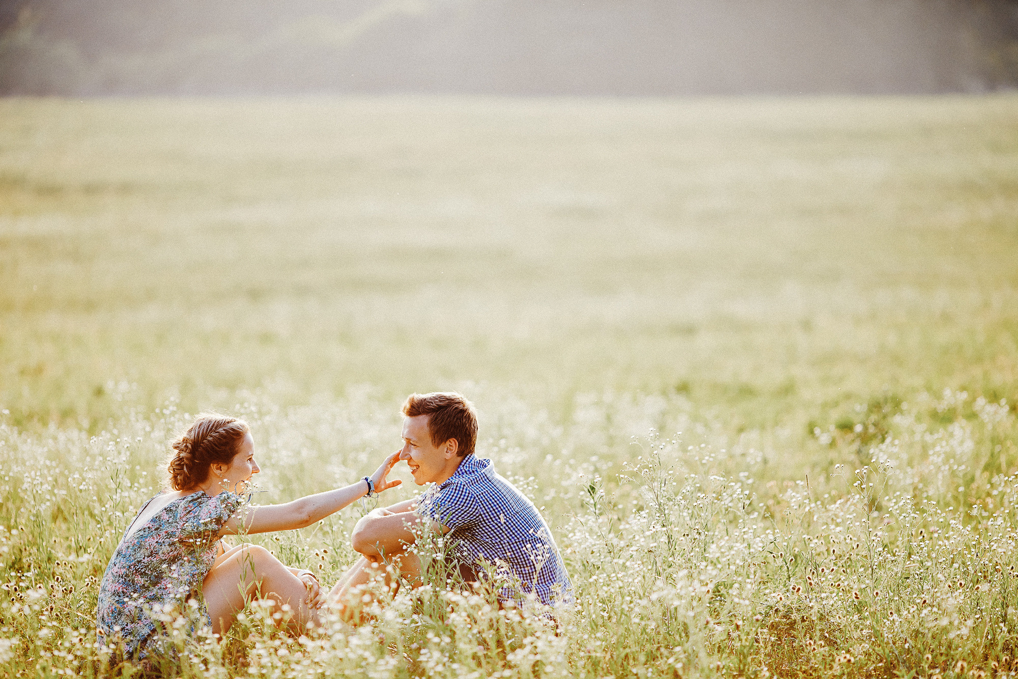 Engagement with bikes. Wedding Photography & Videography Team in California, Los Angeles, San Francisco, San Diego and Travel