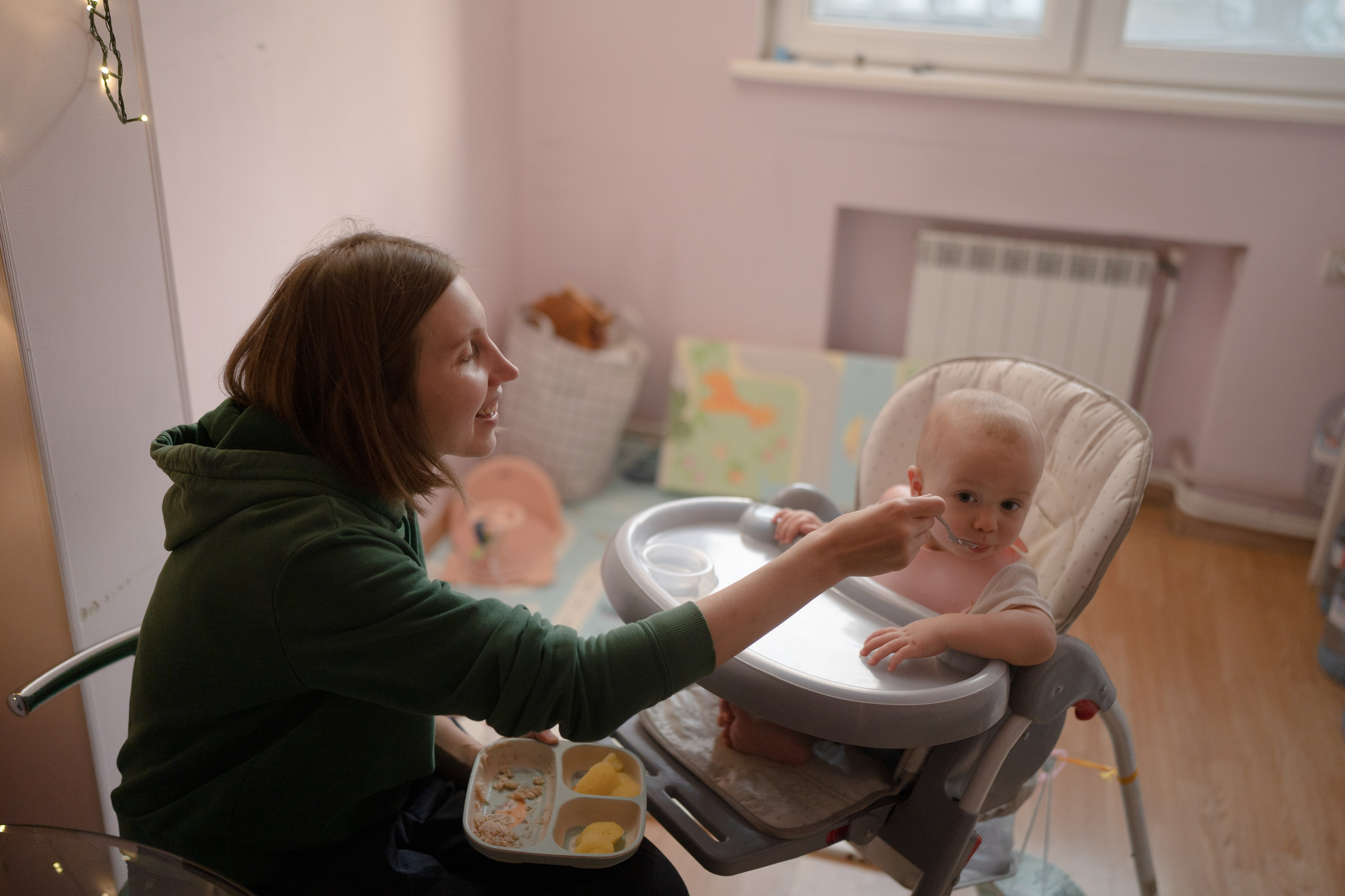 Alena, Vlad and their son Lev. Main