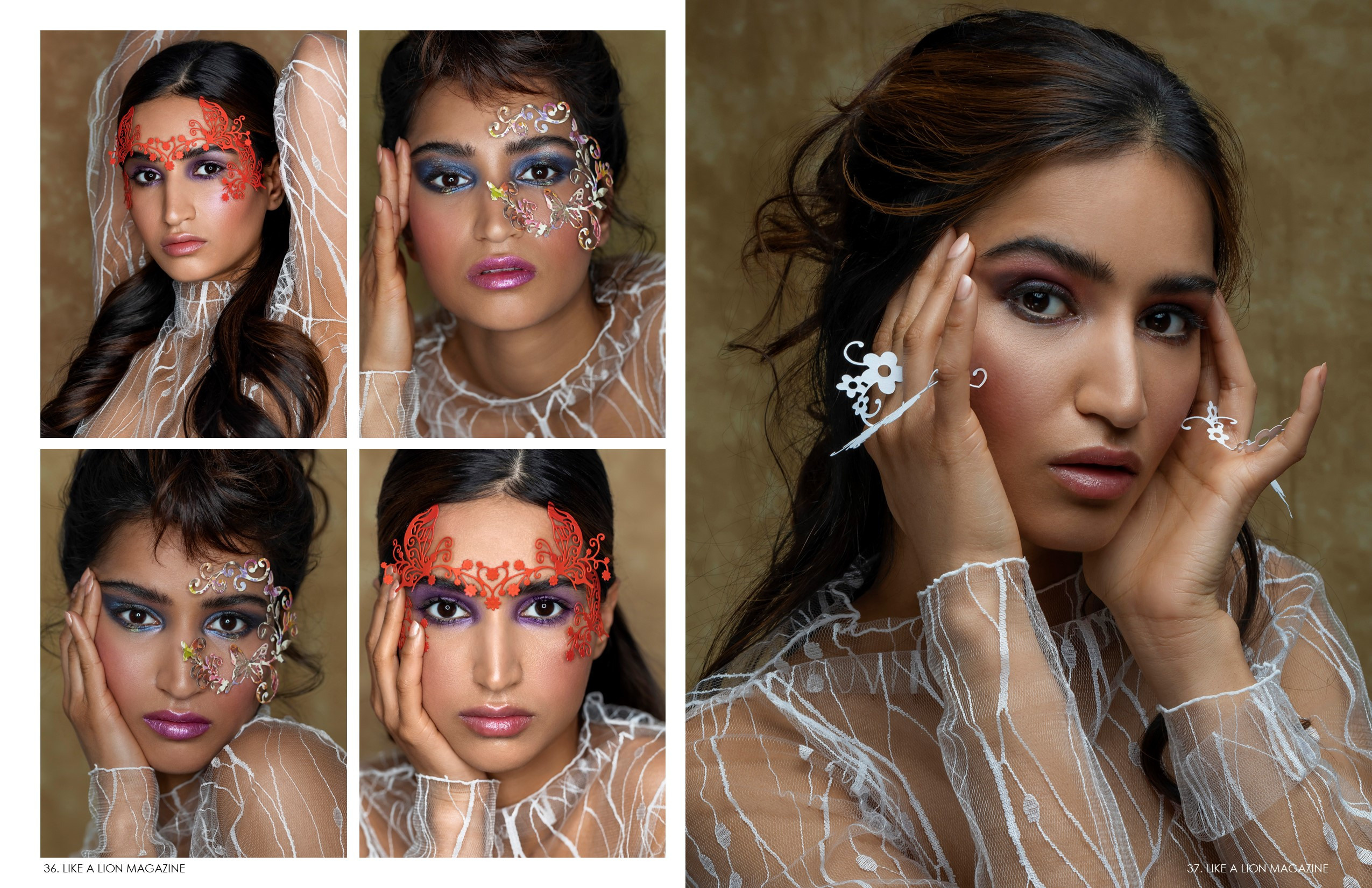 Like a Lion Magazine. Commercial retoucher