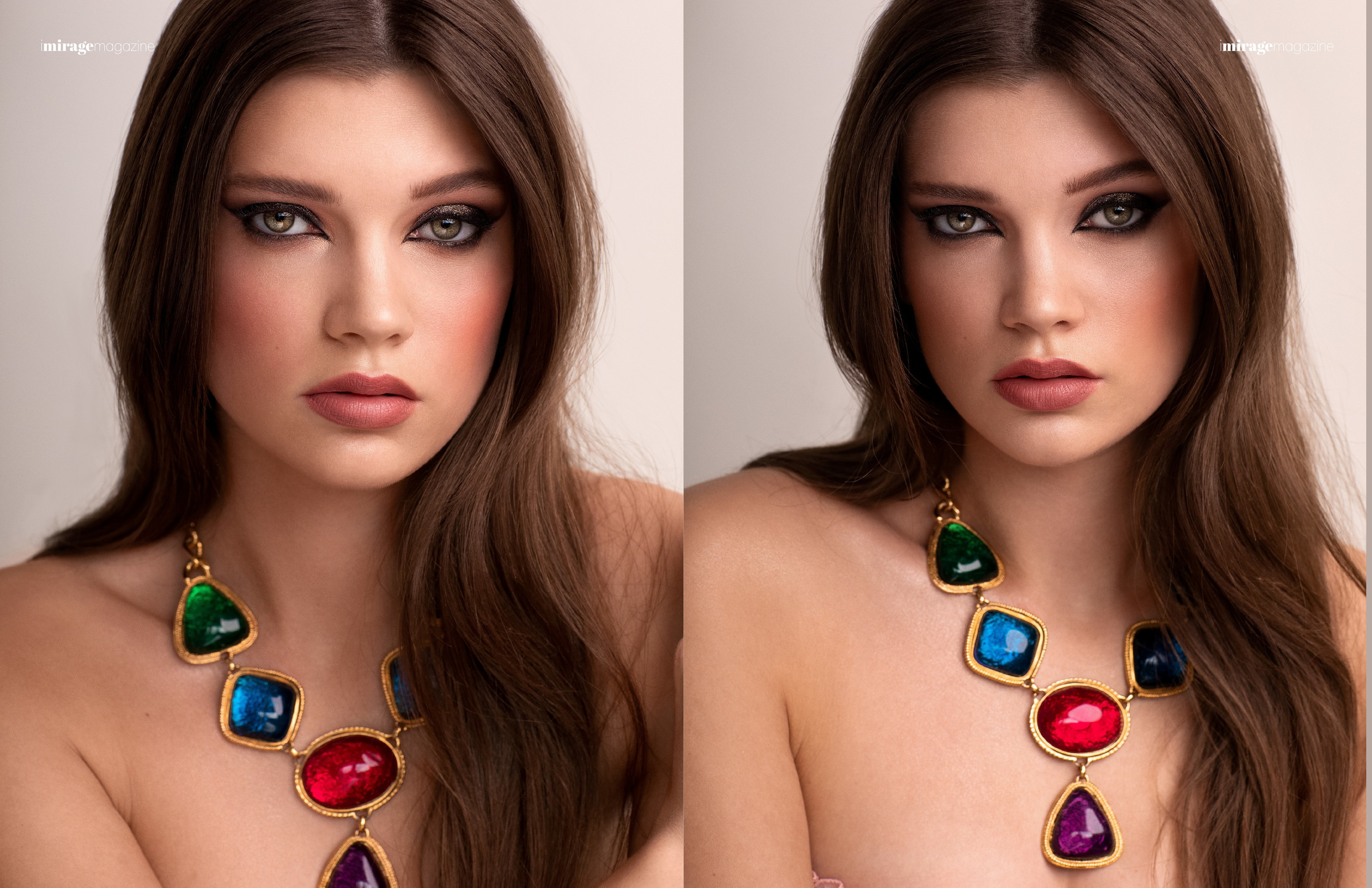 Imirage Magazine. Commercial retoucher