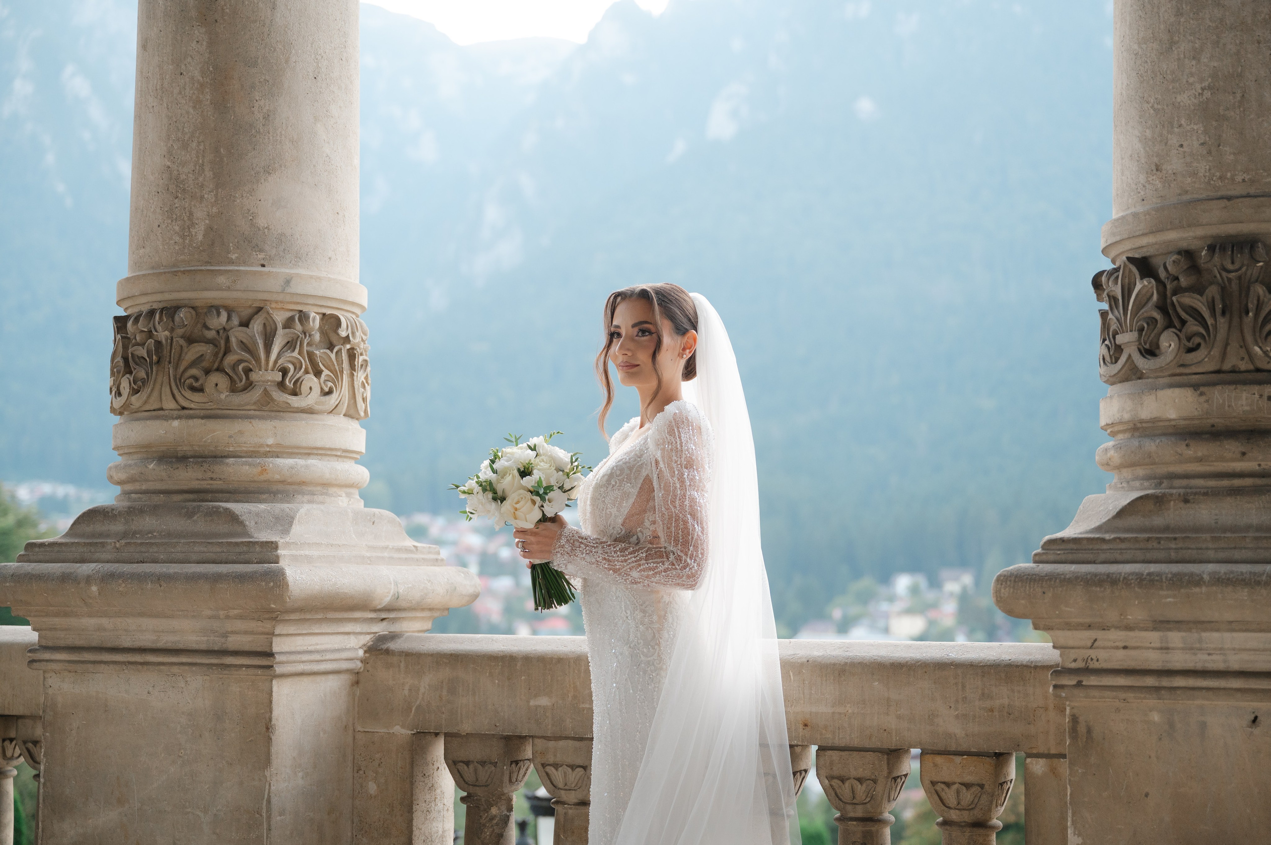 Mălina & Silviu – ședință foto la Castelul Cantacuzino | Fotograf nuntă