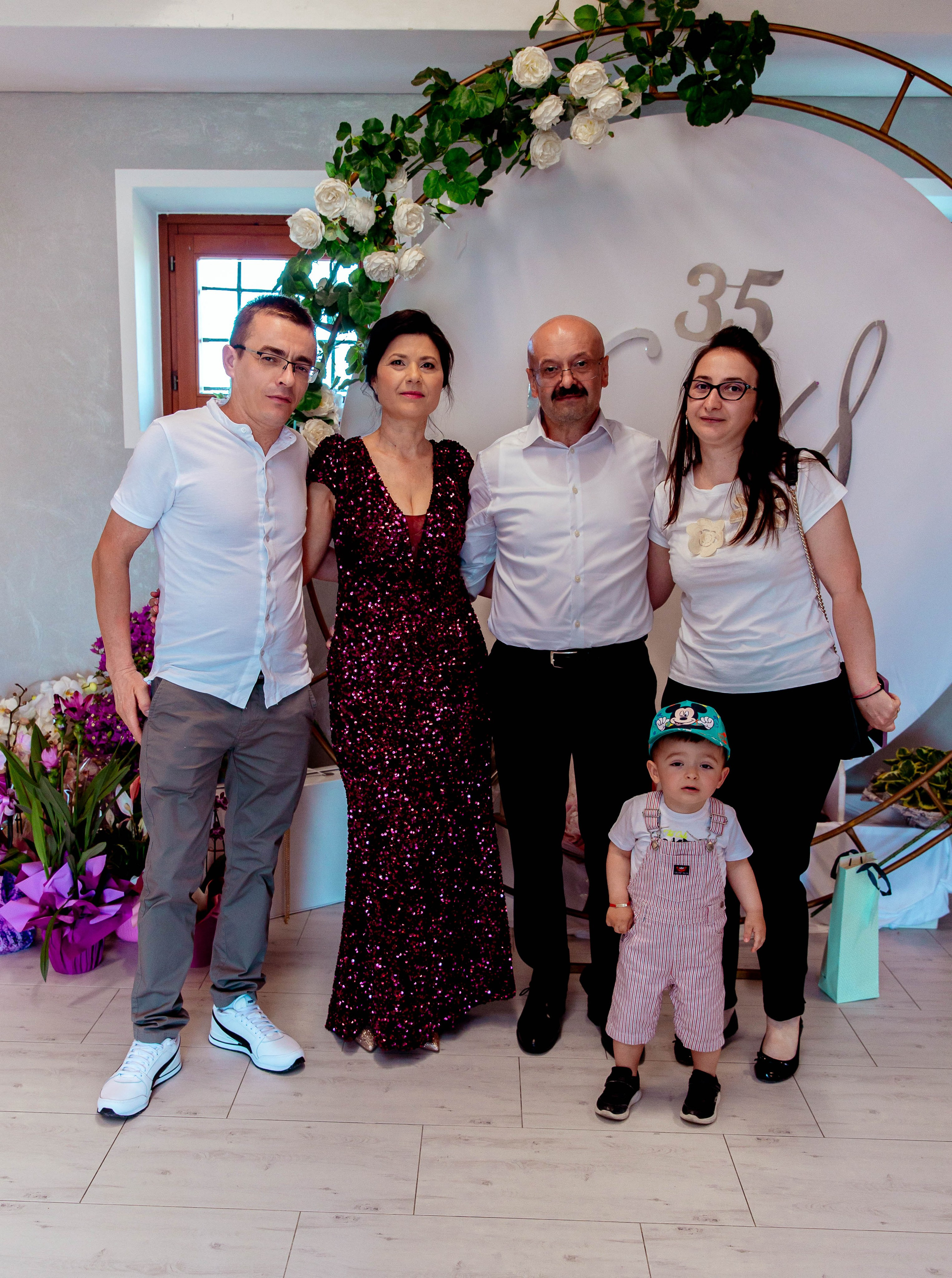 Valentina e Sergio 35 anni di matrimonio. Luci e Capricci Photography