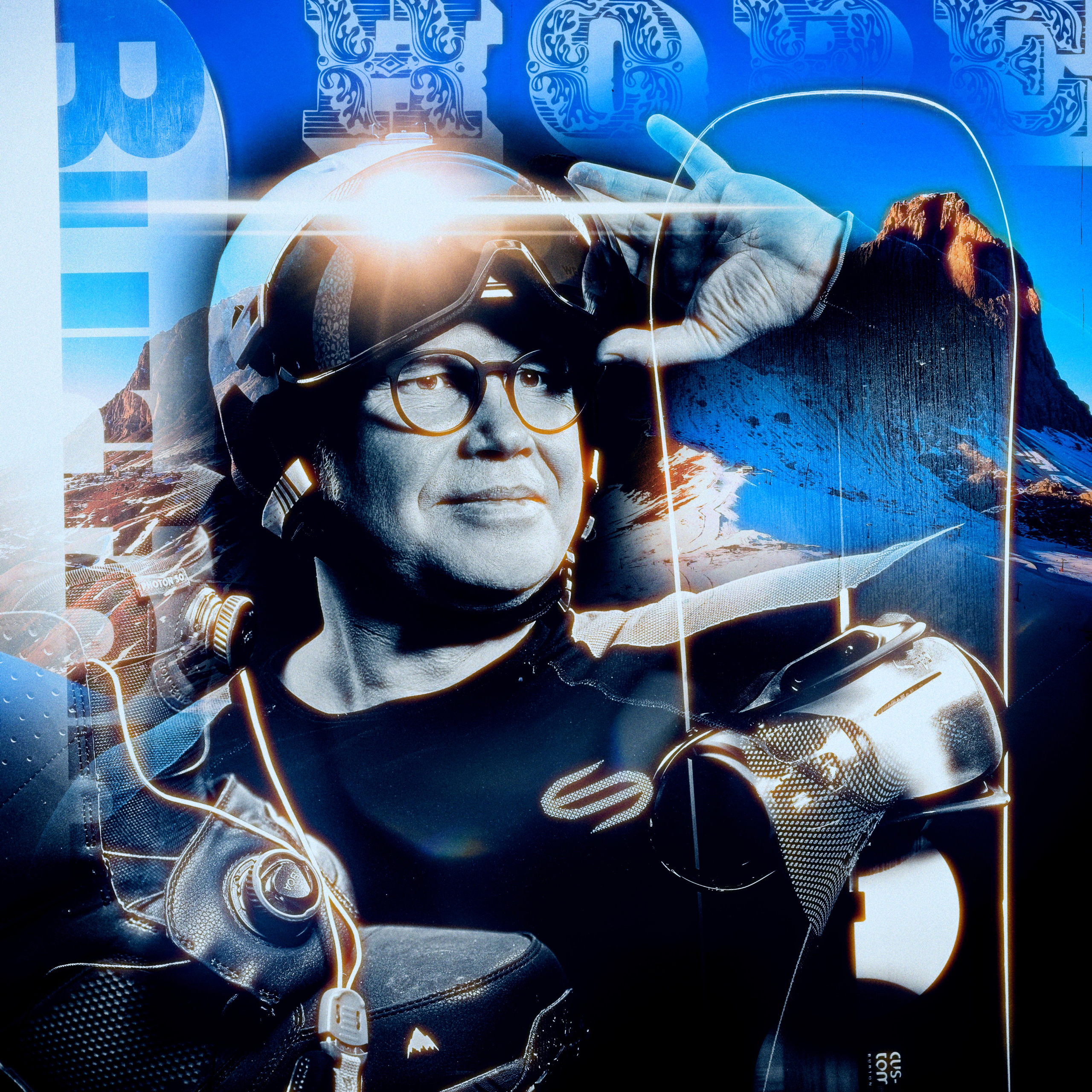 Autoportret fotografa Andriej Szypiłow. Multiekspozycja. Kolaż. Na tym autoportretowym tryptyku widzicie moją próbę pokazania całej gamy uczuć, towarzyszących temu nie łatwemu procesowi wyboistego powrotu do normalności…