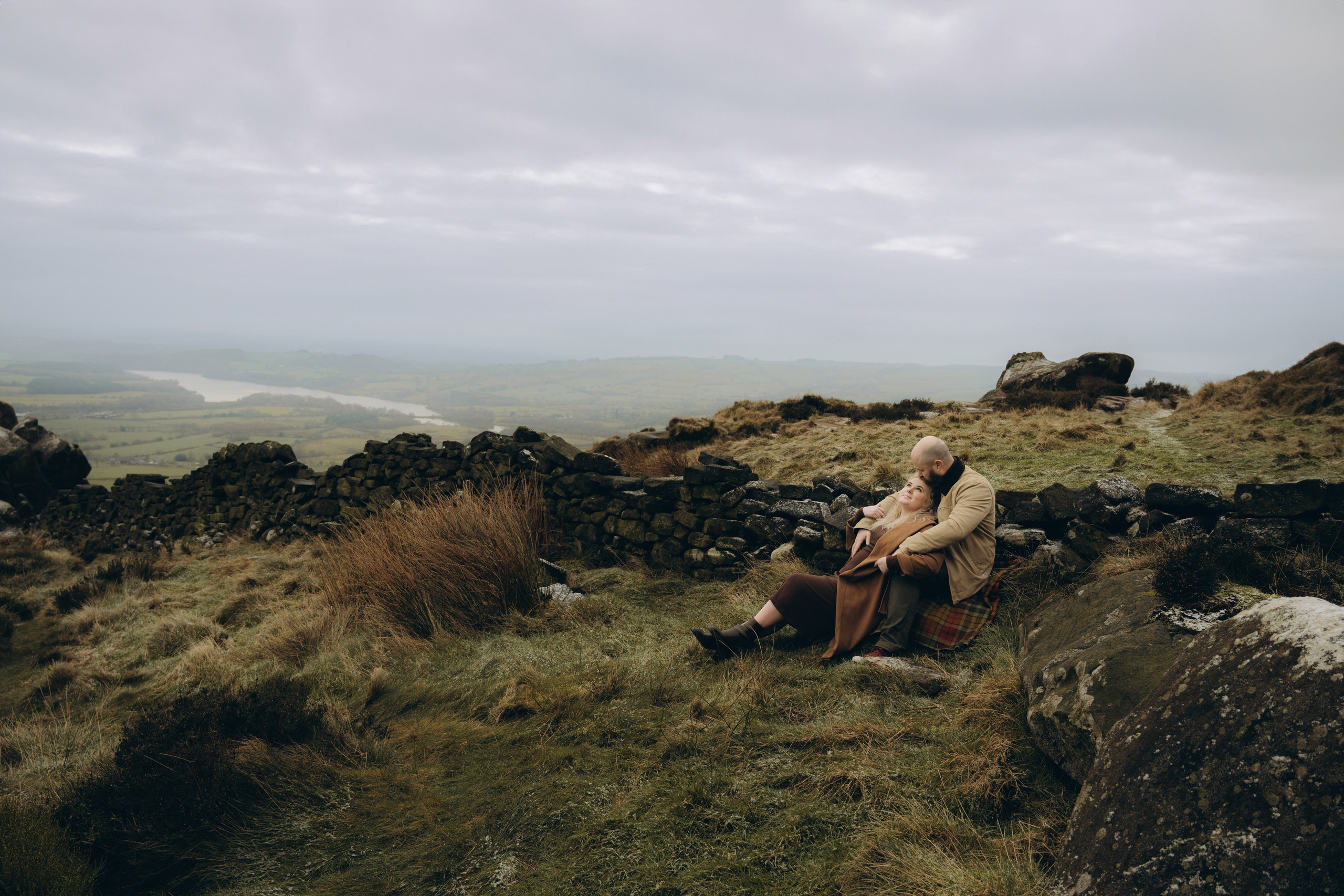 L & C in Peak District. Tania Gandrabur, photographer in West Midlands, England