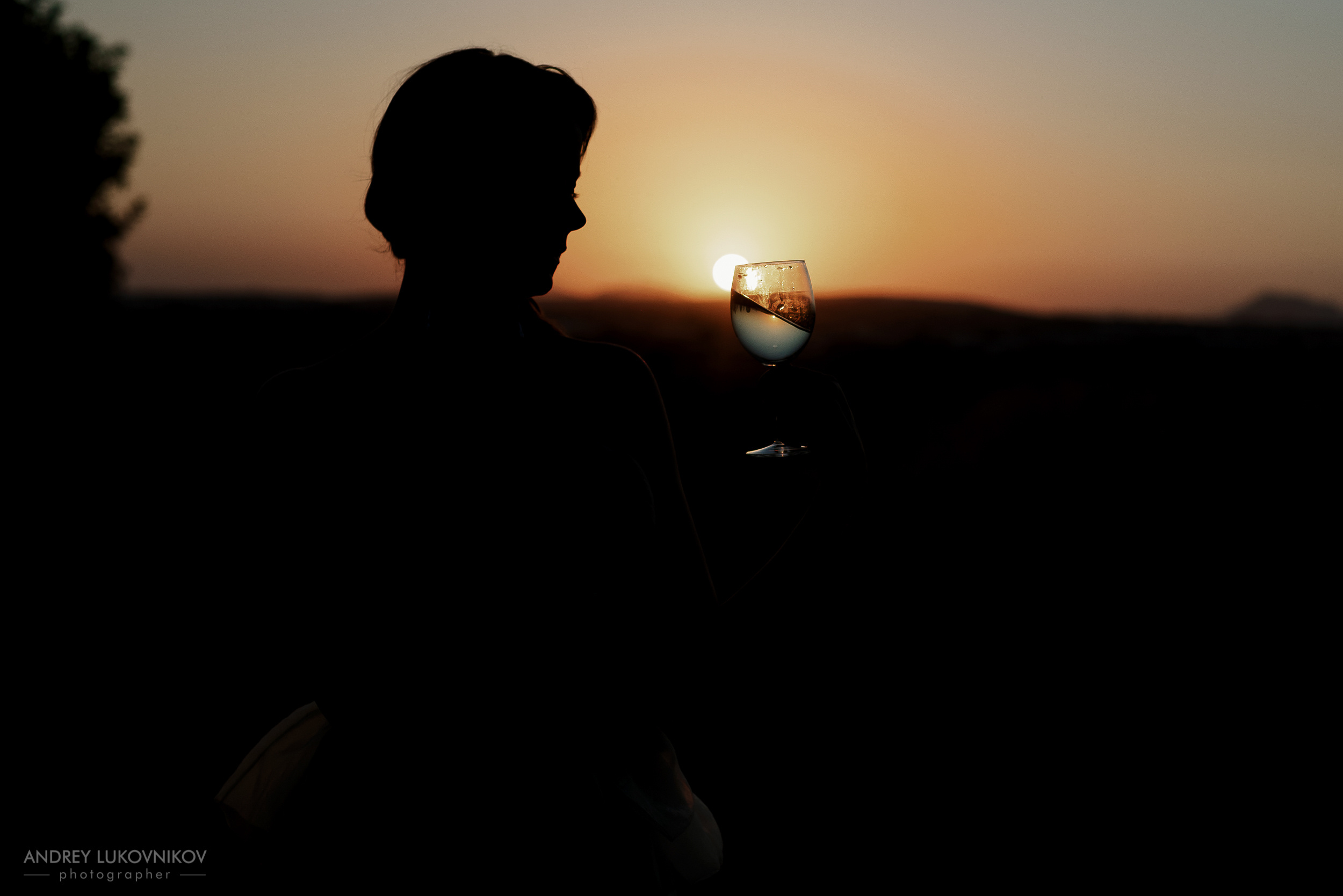 Модная фотосессия на закате в Испании