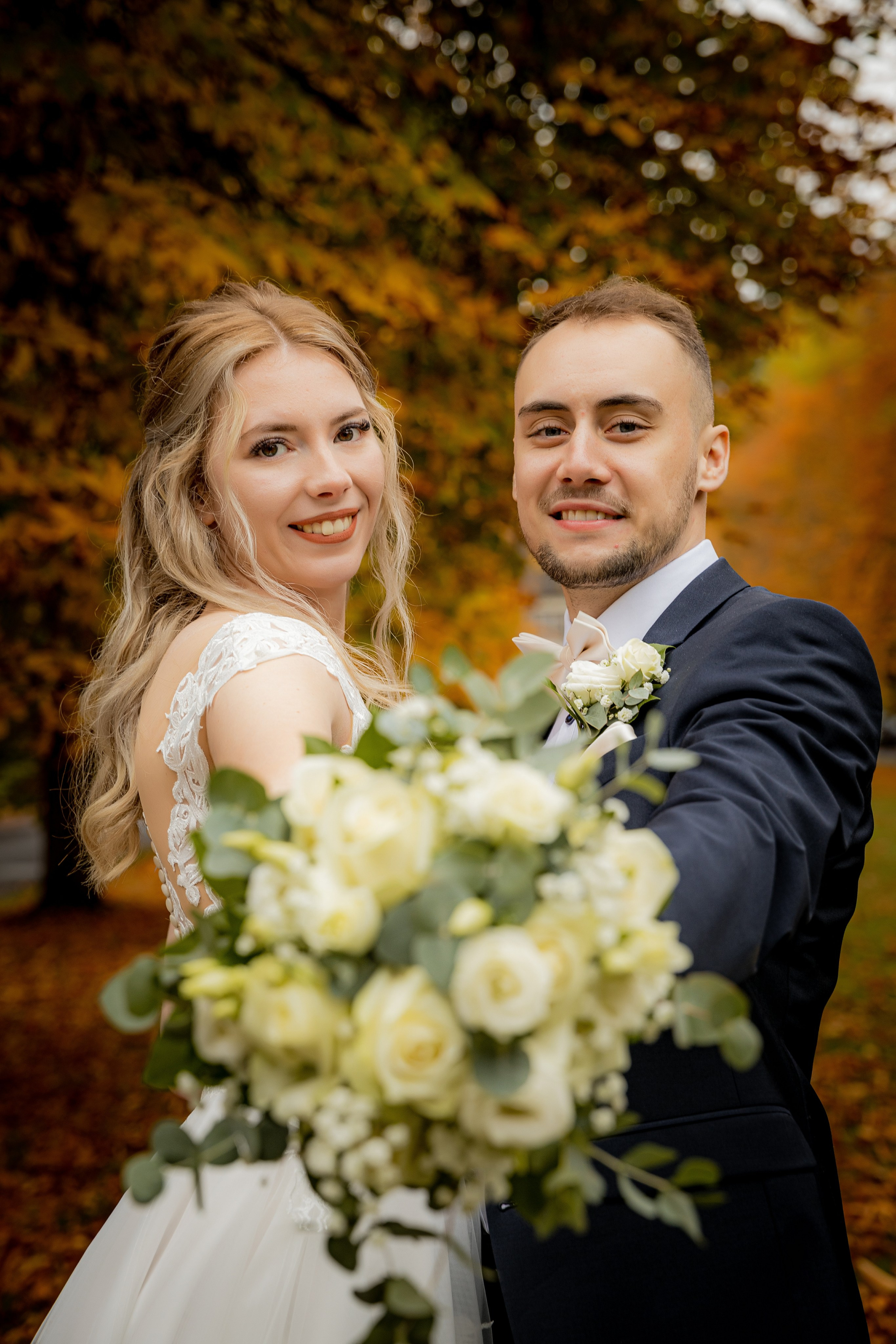 Herbstliche Hochzeit. Фотограф в Германии — Михаэль Барон