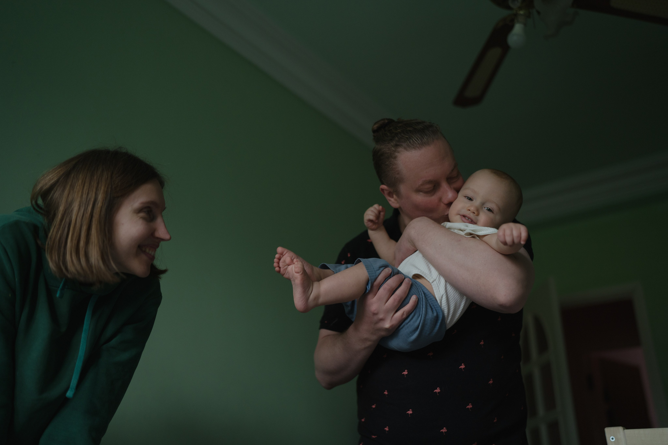 Alena, Vlad and their son Lev. Main