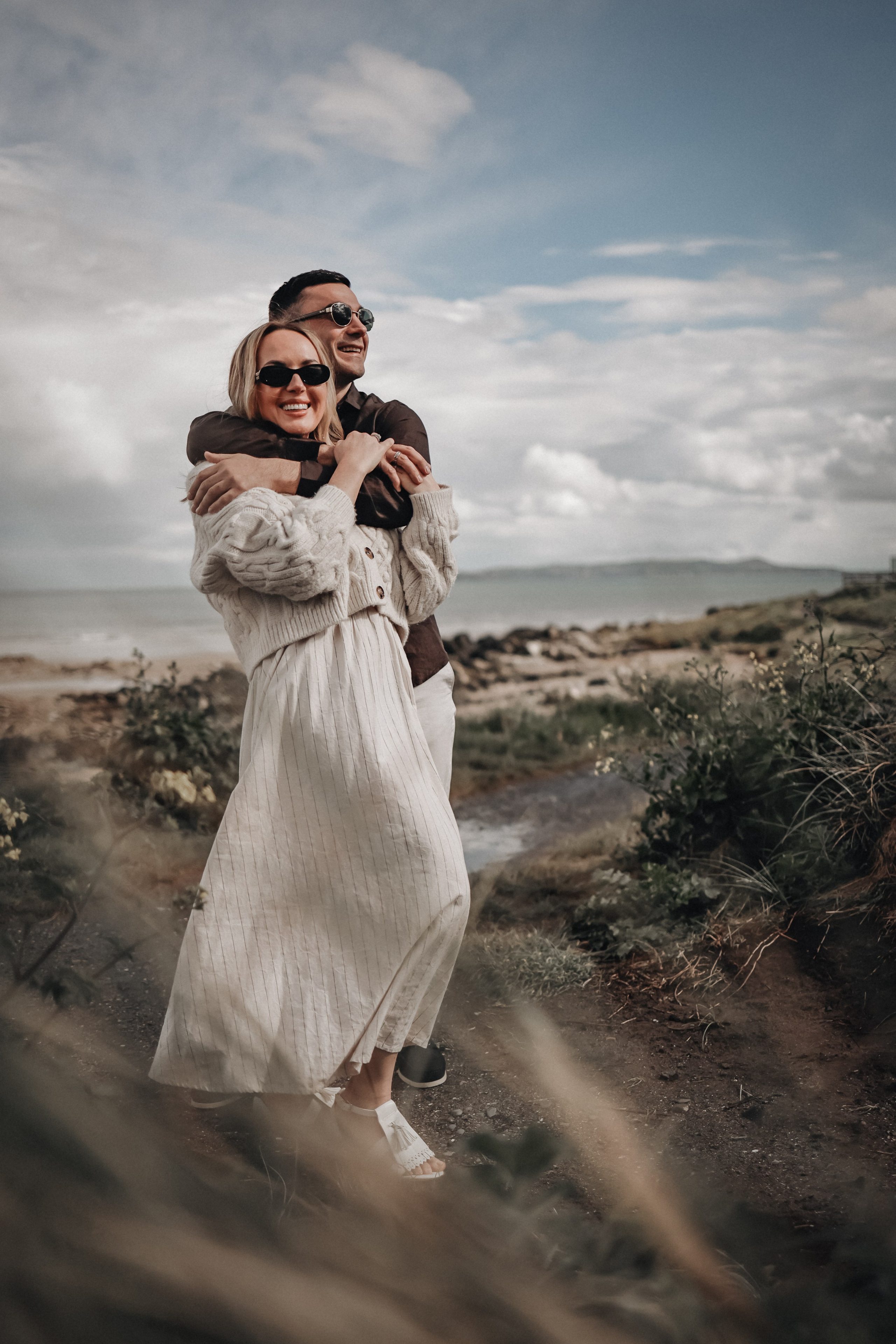 A walk on the beach. Photographer Co Dublin, Balbriggan — Agata Maliseva