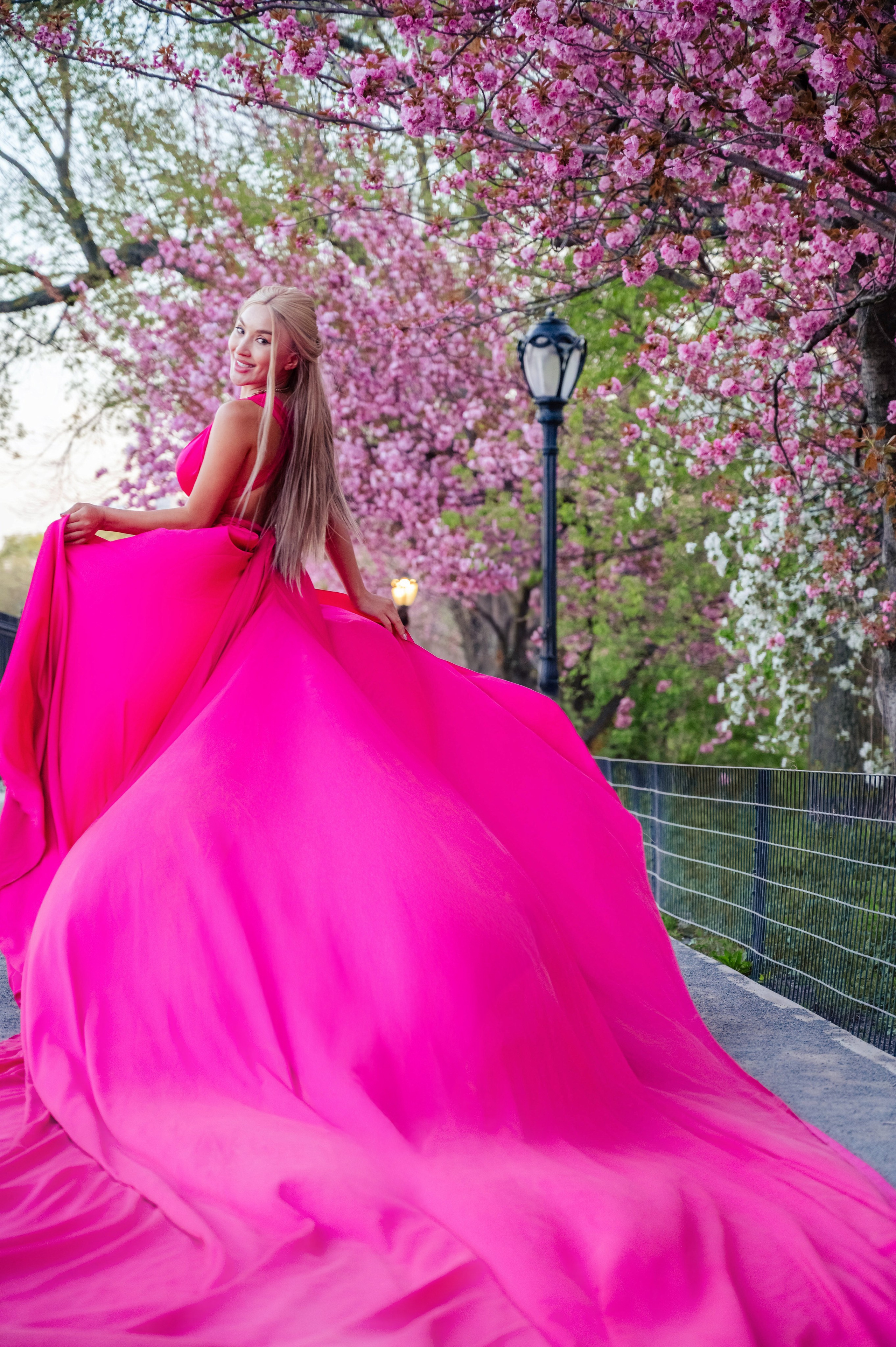 Flying dress. Alena Galieva New York Photographer