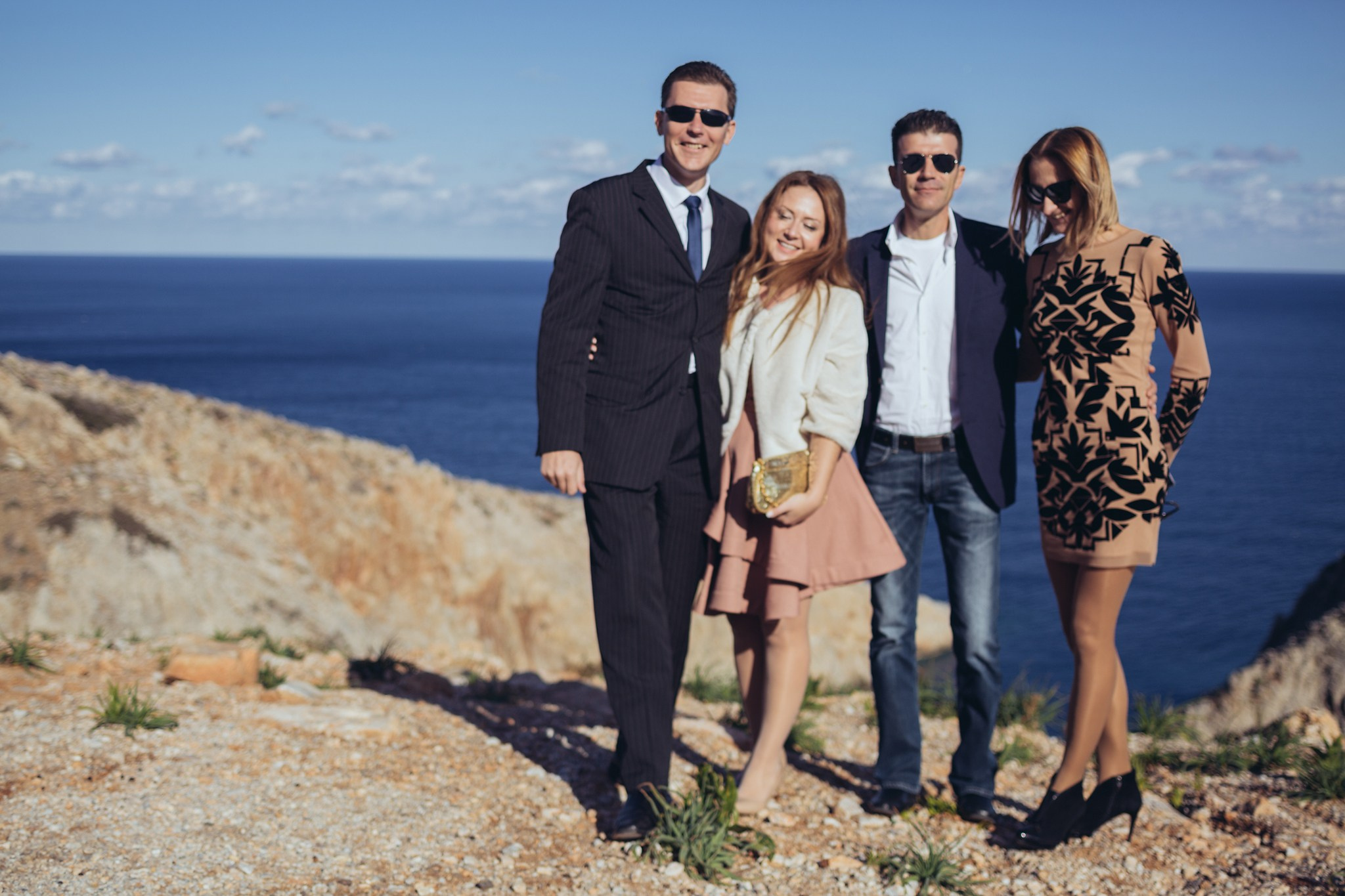 Ronalds & Svetlana, Crete. Denny Savon — Photographer in Santorini | Weddings, Love Stories & Flying Dress