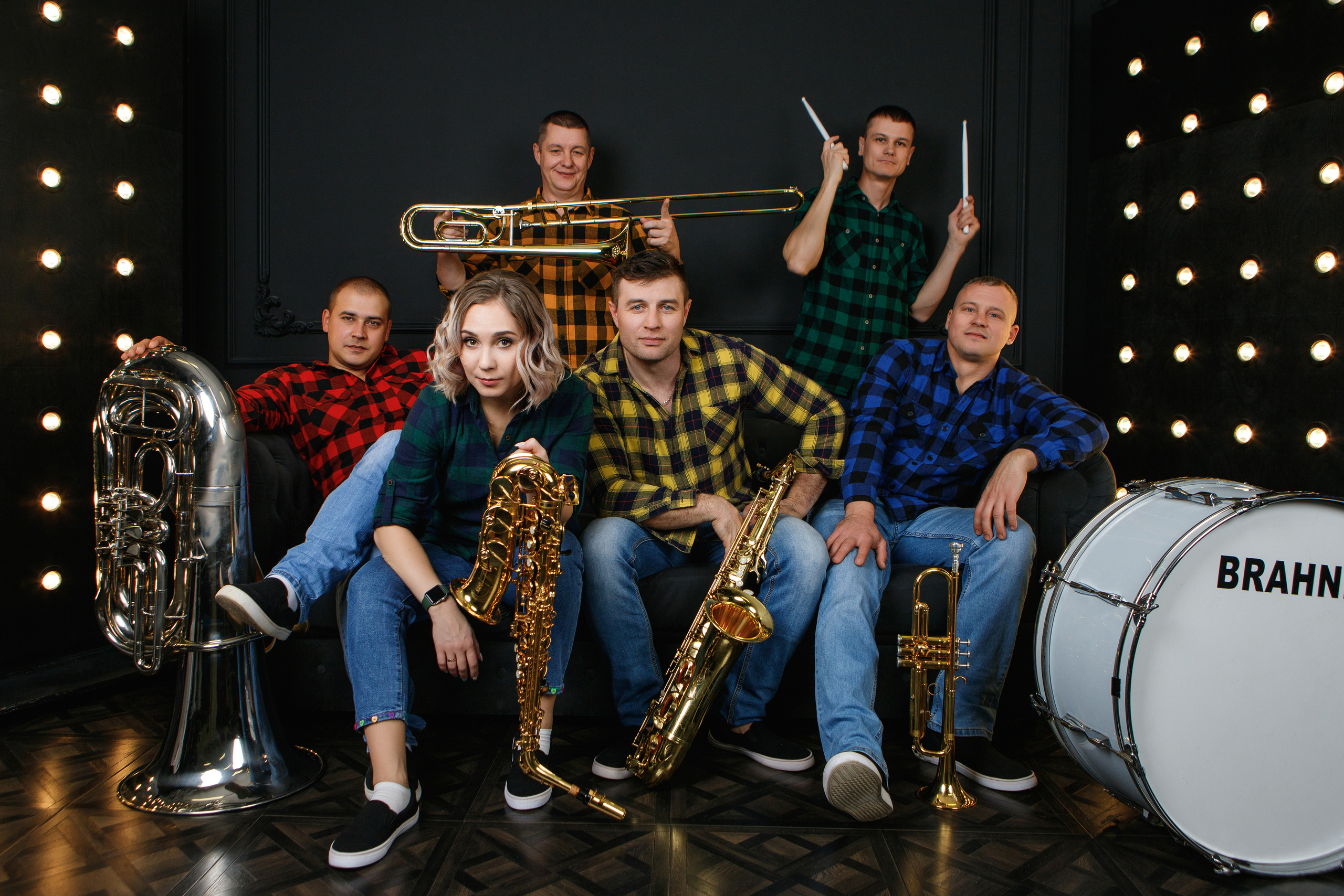 Визуал для музыкальной группы Valen Brass Band. Свадебный и семейный фотограф Жанна Руденко