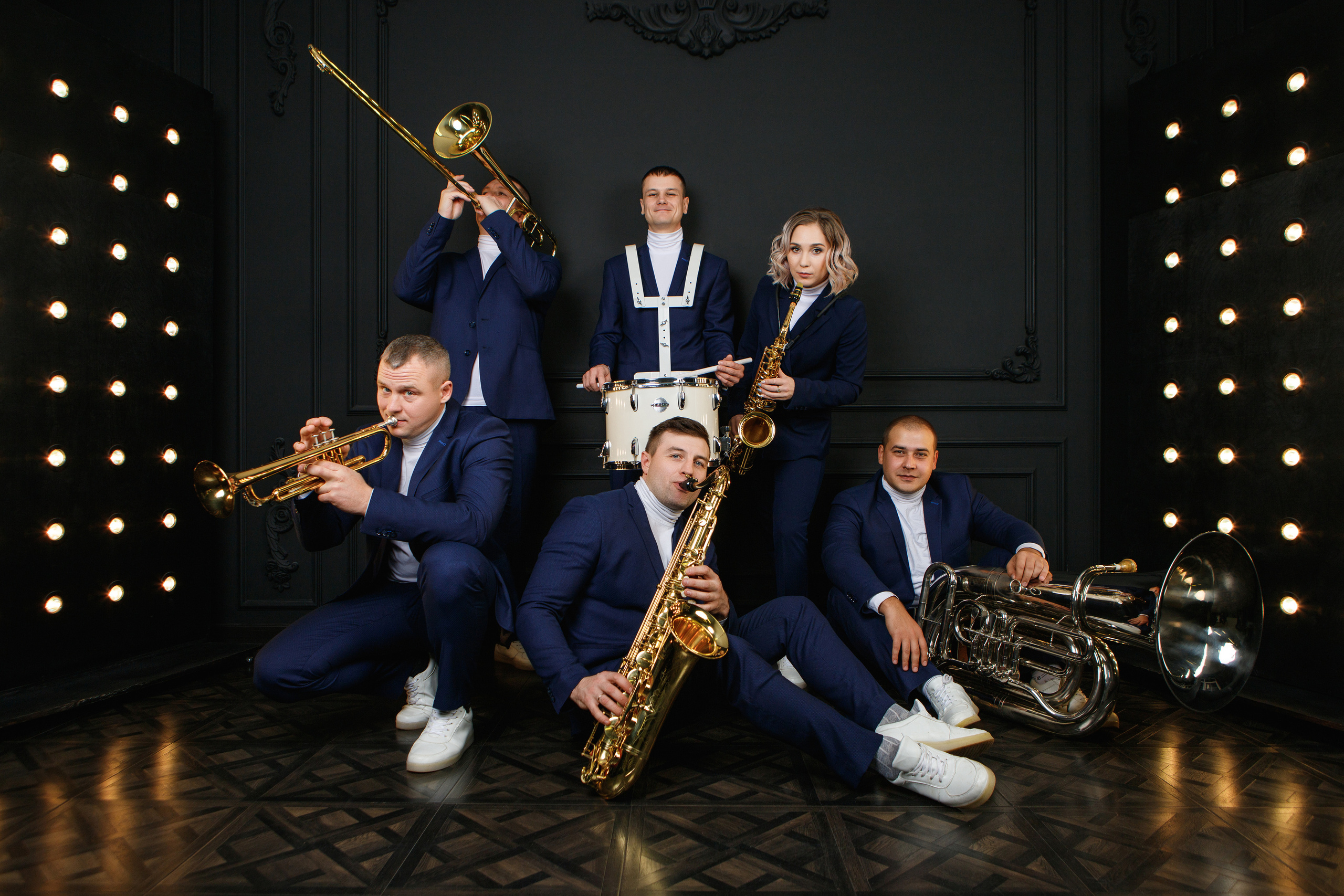 Визуал для музыкальной группы Valen Brass Band. Свадебный и семейный фотограф Жанна Руденко