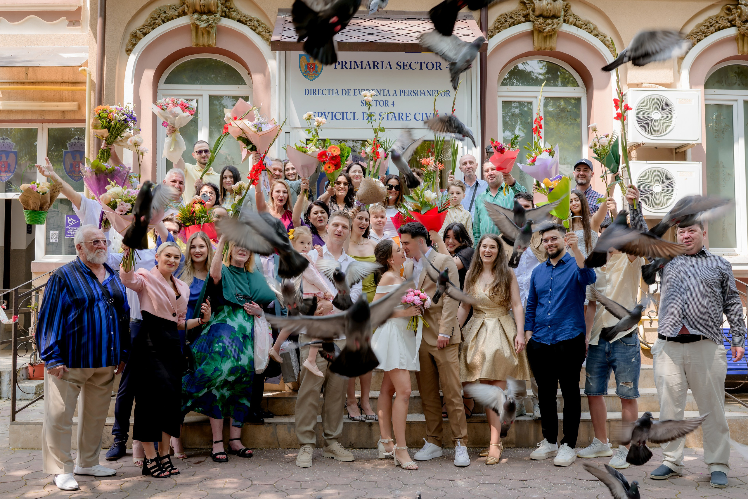 Fotografii la starea civila sector 4 – Iulia & Alexandru