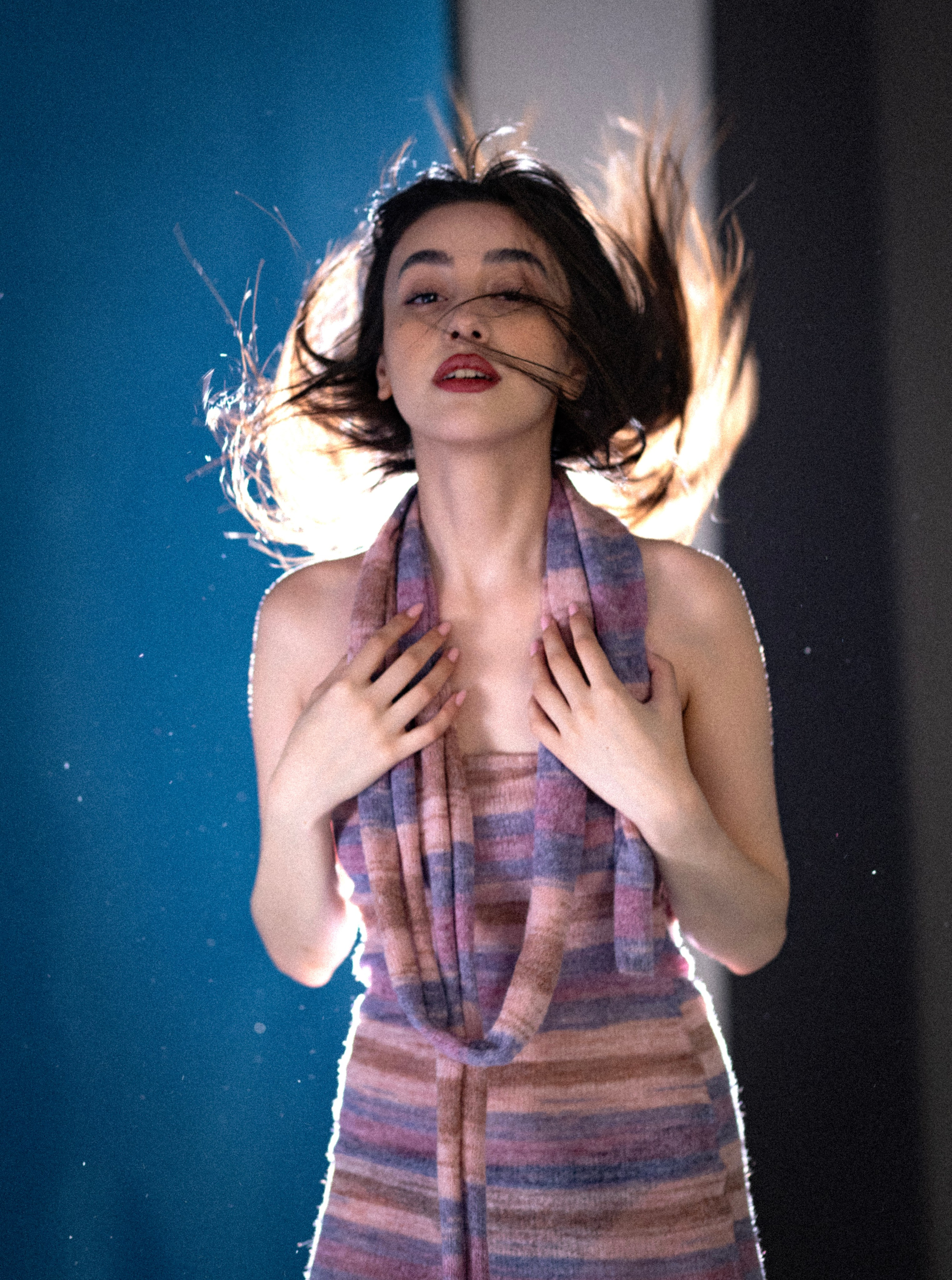 Fatima Stripes. Vladislav Makarov. Portrait & Street style photographer in Baku