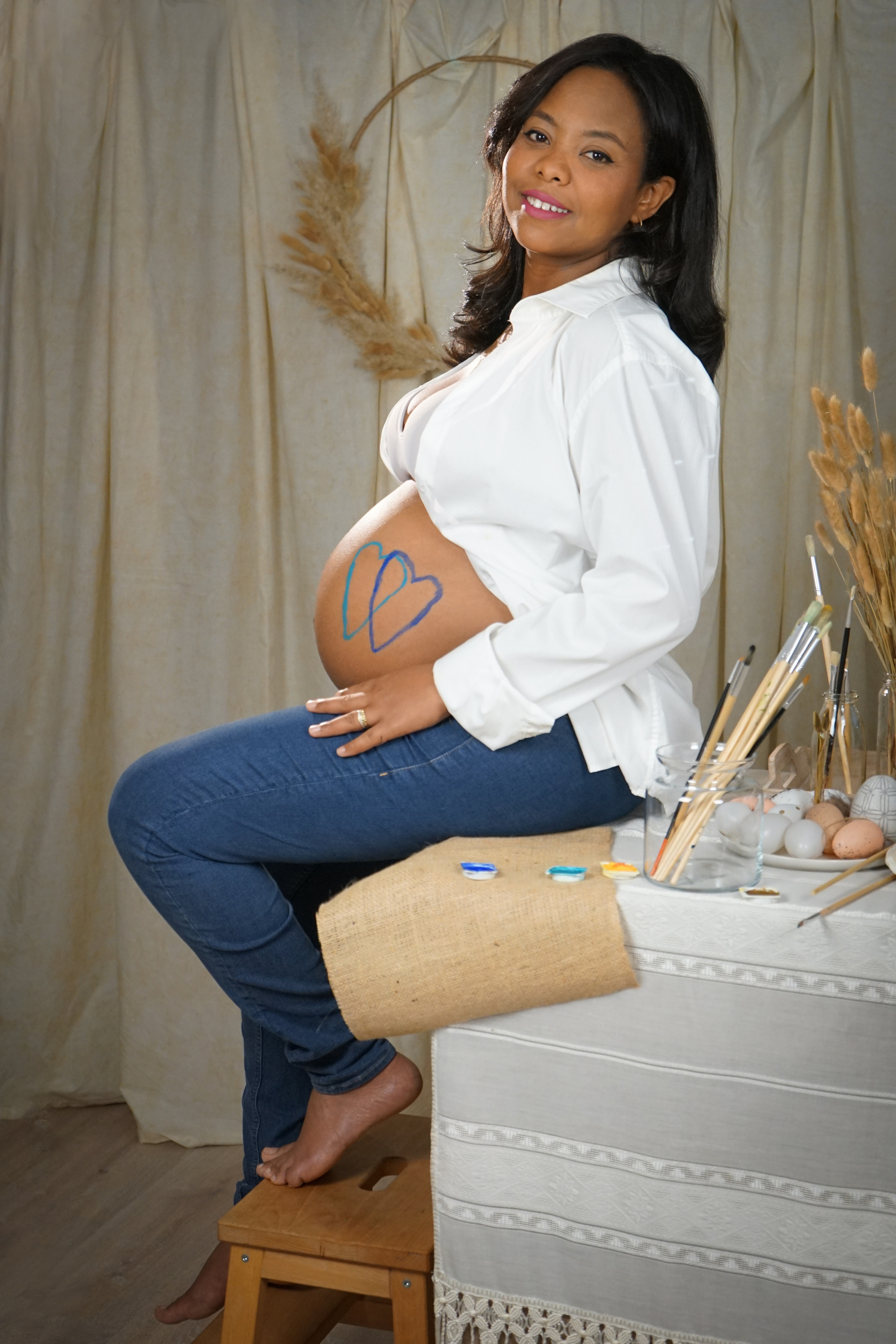 Schwangerschaft. Familien Fotograf Kristina Hörner Kri.H.tiv aus 74599 Wallhausen