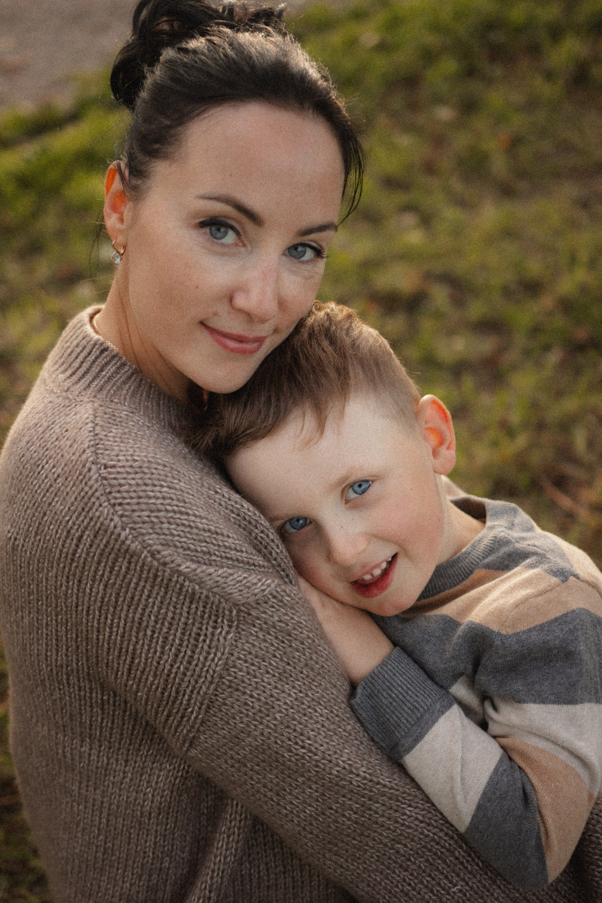 Mother and son’s story. Photographer in Gothenburg Aleksandra Stroganova